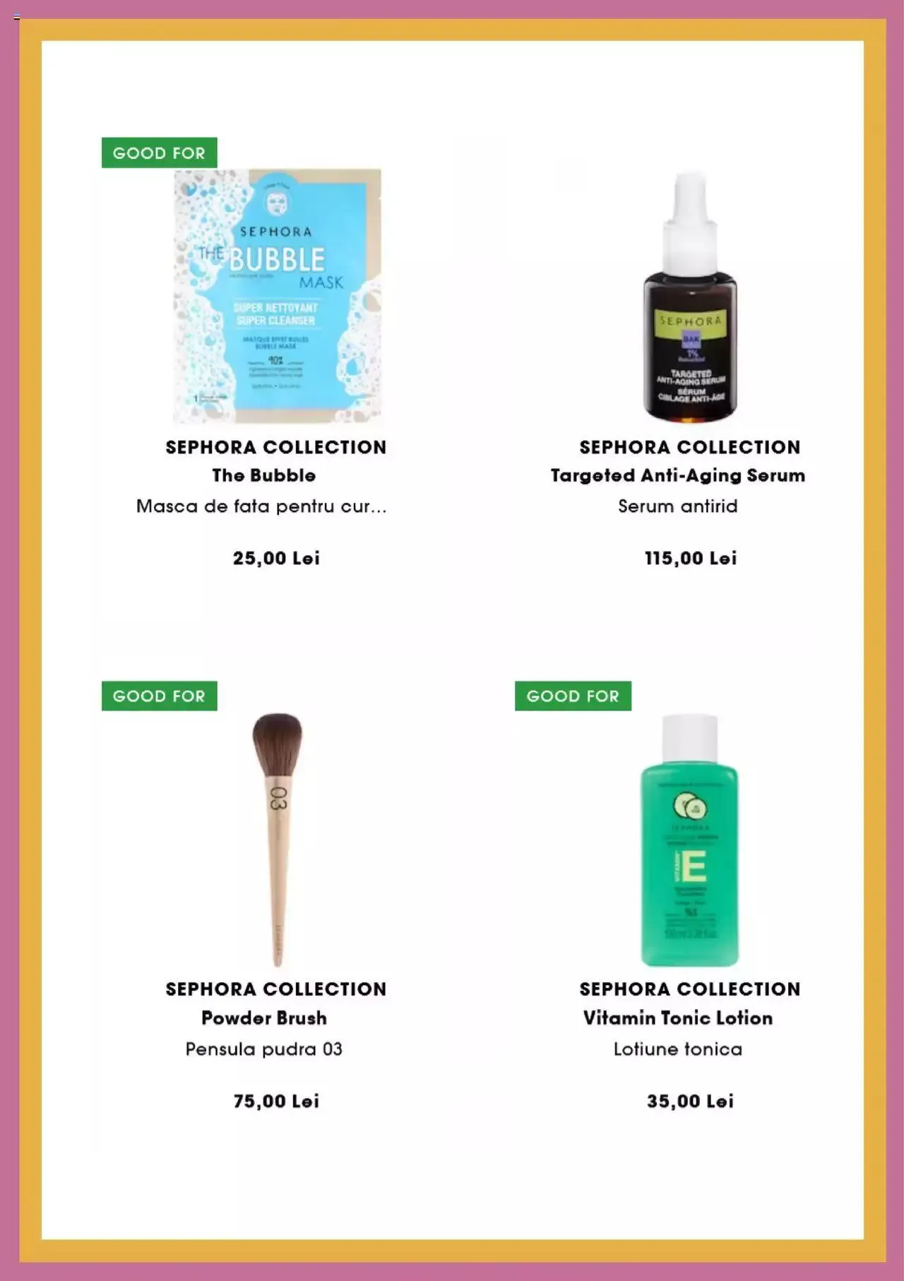 Catalog Catalog Sephora de la 1 aprilie până la 31 decembrie 2023 - Revista Pagina 7