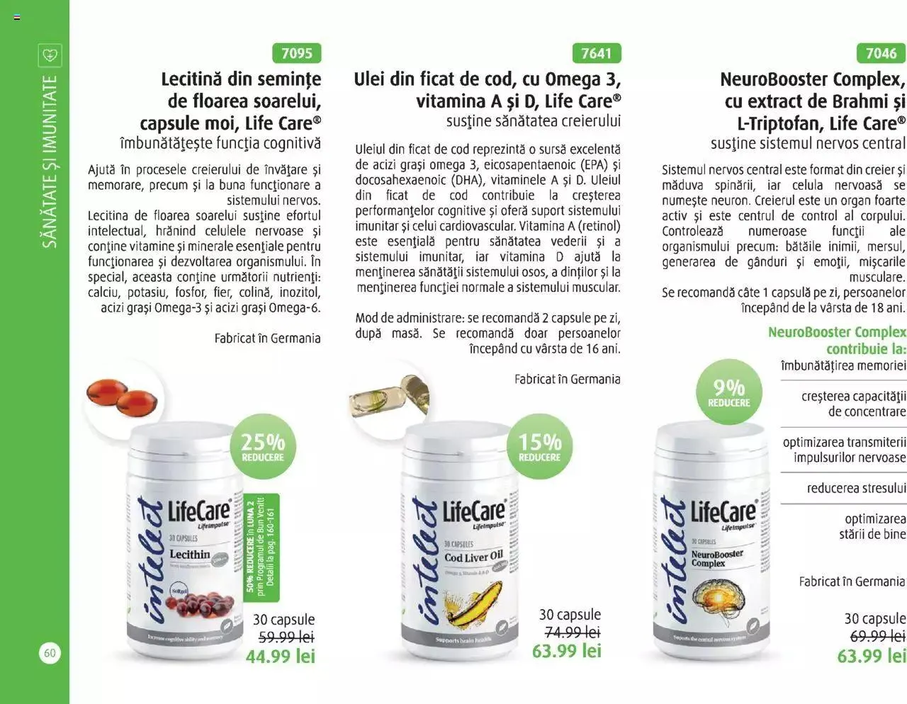 Catalog Catalog Life Care primavara-vara 2023 de la 1 martie până la 31 decembrie 2023 - Revista Pagina 62