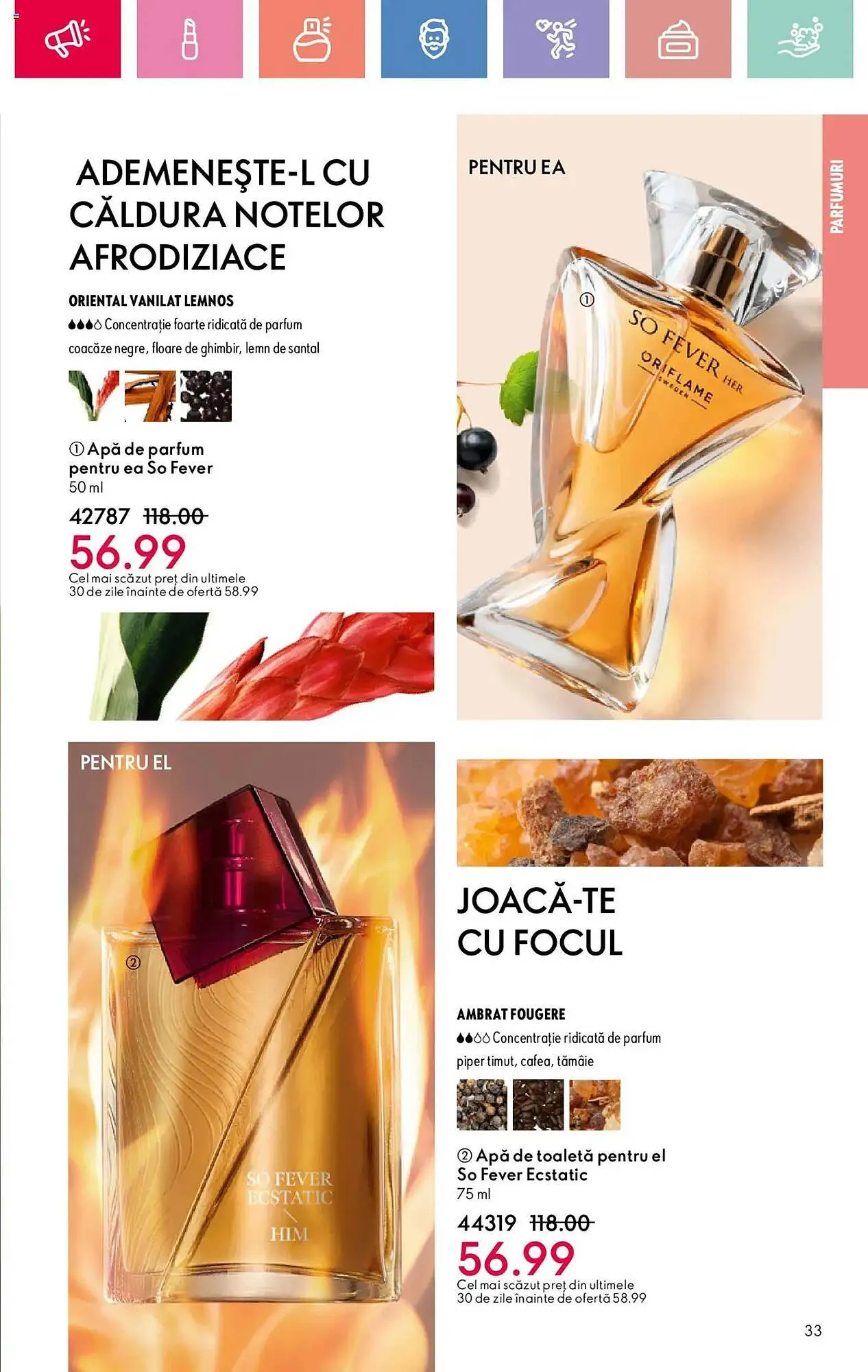 Catalog Catalog Oriflame de la 19 ianuarie până la 8 februarie 2025 - Revista Pagina 33