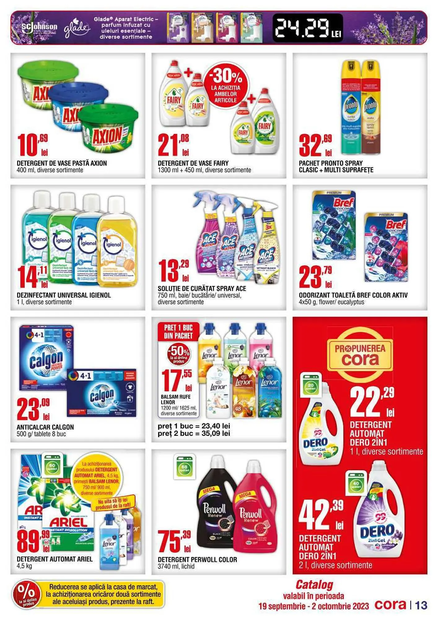 Catalog Cora catalog de la 19 septembrie până la 2 octombrie 2023 - Revista Pagina 13