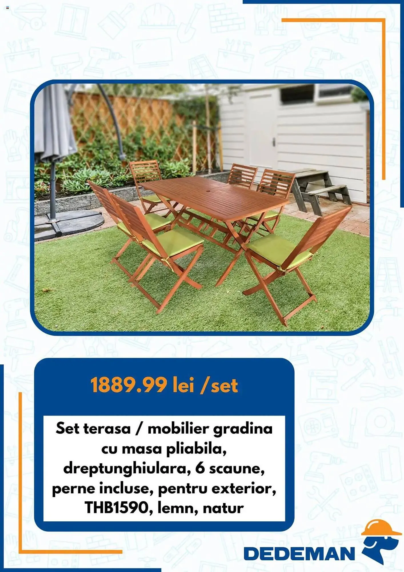 Catalog Catalog Dedeman de la 31 iulie până la 31 august 2025 - Revista Pagina 4