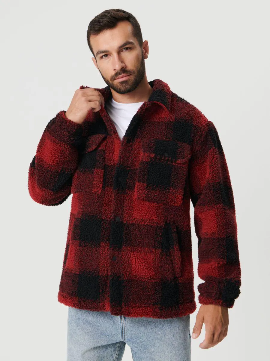 Geacă sherpa ecosez