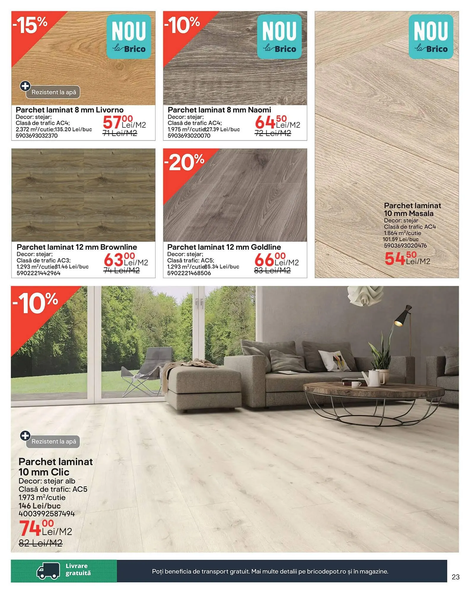 Catalog Brico Depôt catalog de la 4 aprilie până la 30 aprilie 2024 - Revista Pagina 23