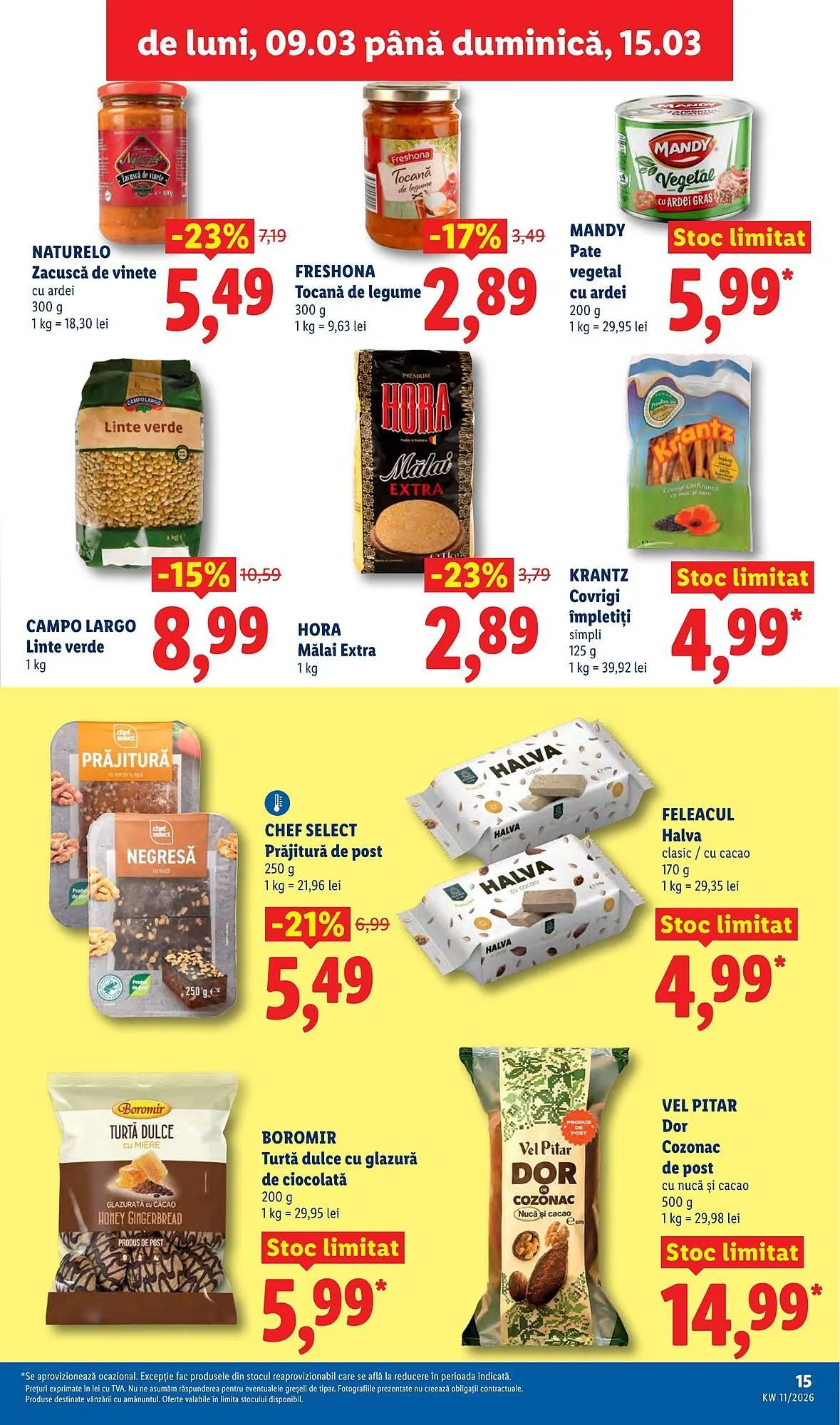 Catalog Catalog Lidl de la 9 martie până la 15 martie 2026 - Revista Pagina 15