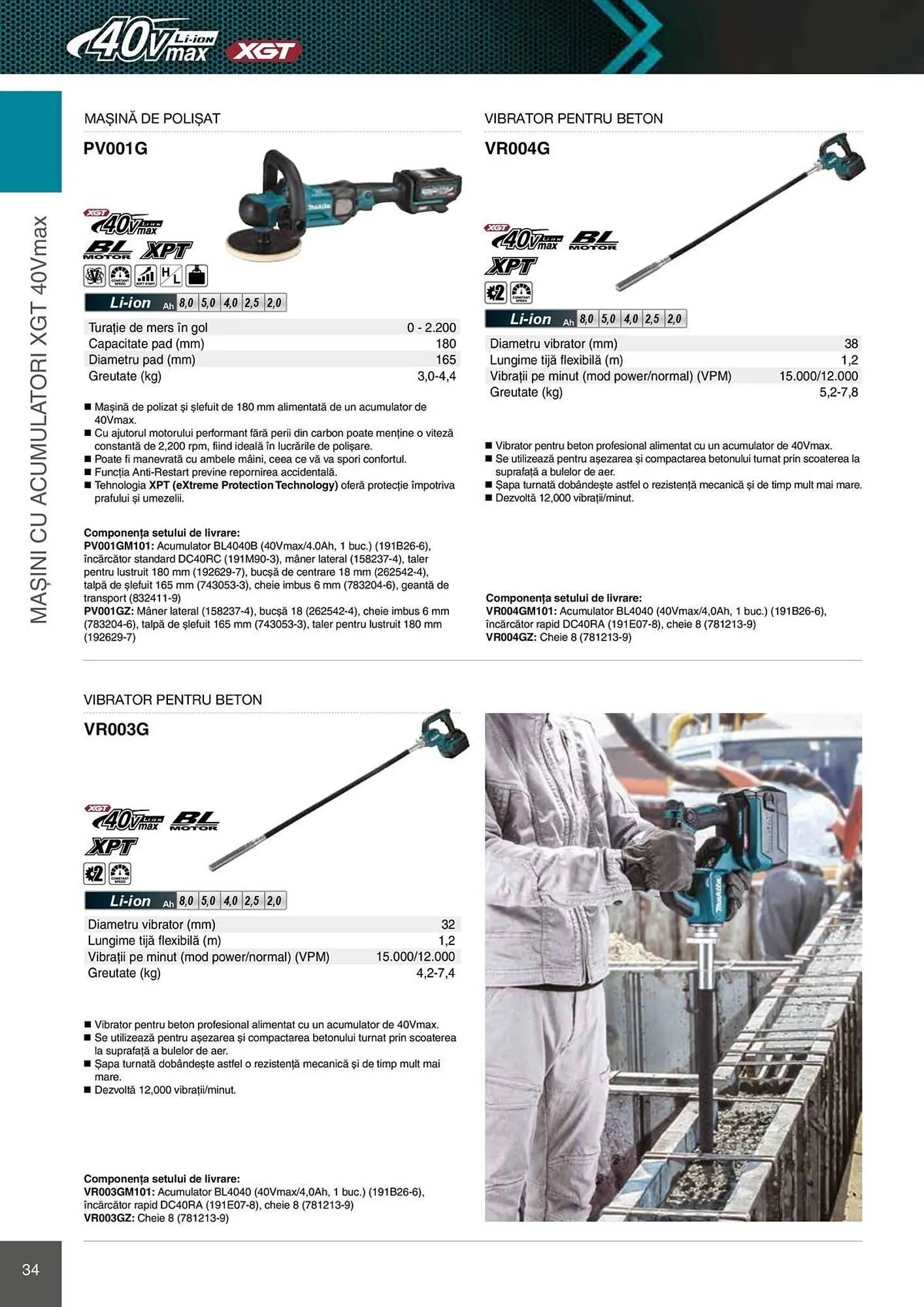 Catalog Catalog Makita de la 28 aprilie până la 31 decembrie 2026 - Revista Pagina 34
