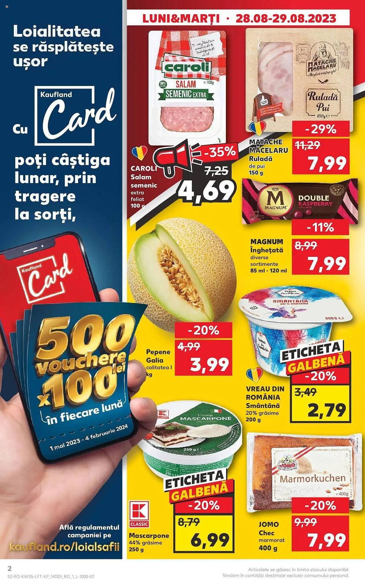 Catalog Kaufland catalog de la 30 august până la 5 septembrie 2023 - Revista Pagina 2