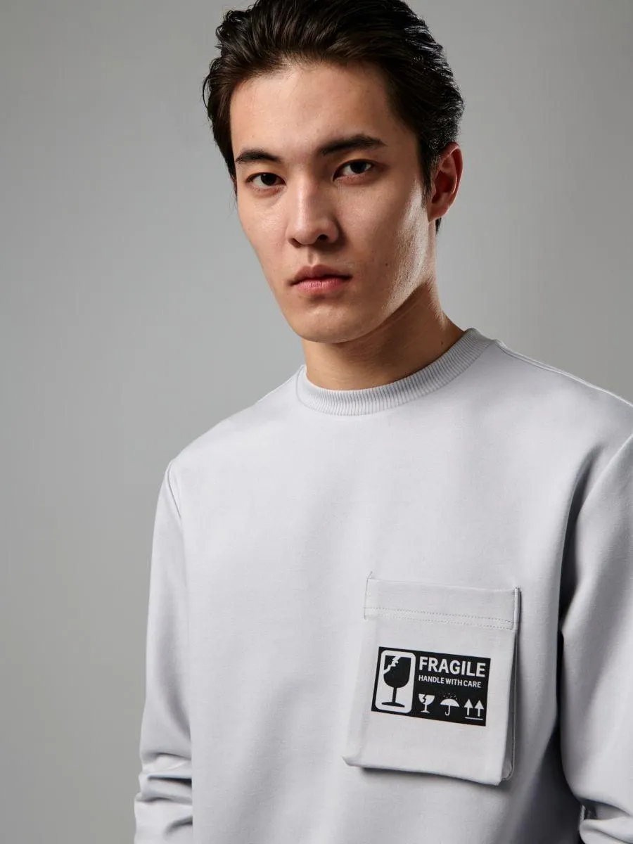 Bluză sport cu buzunar