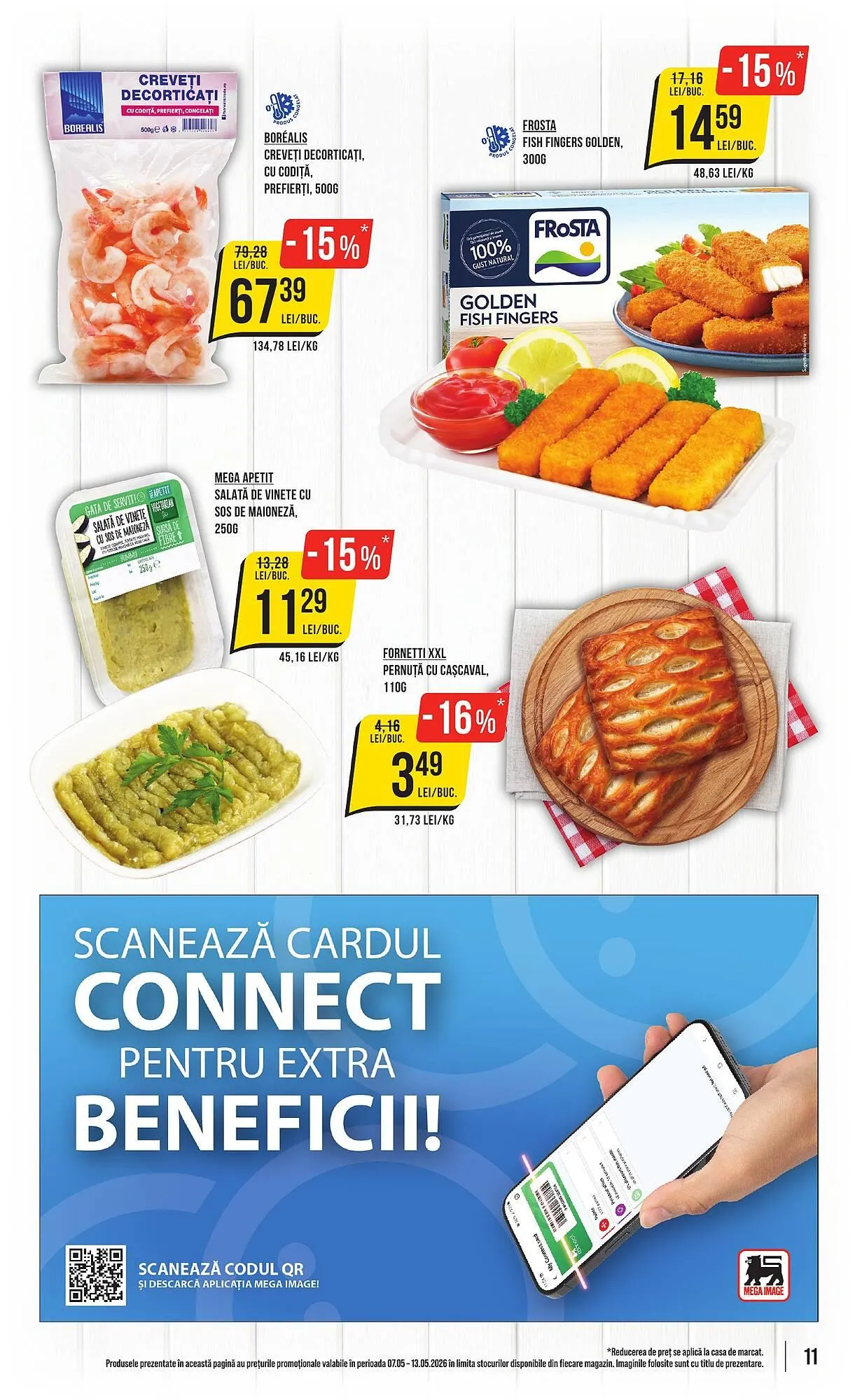 Catalog Catalog Mega Image de la 7 mai până la 13 mai 2026 - Revista Pagina 11