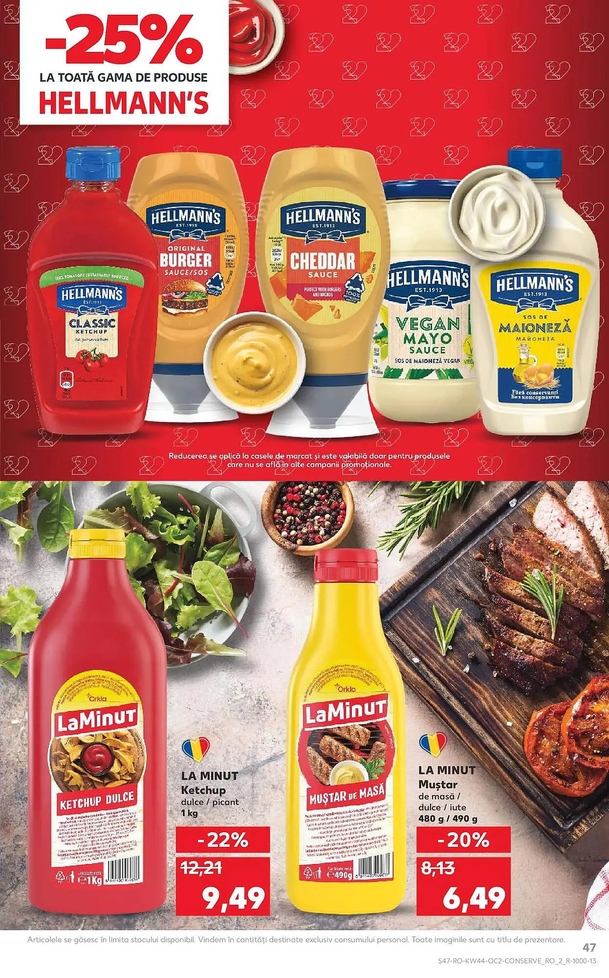 Catalog Catalog Kaufland de la 29 octombrie până la 4 noiembrie 2025 - Revista Pagina 47