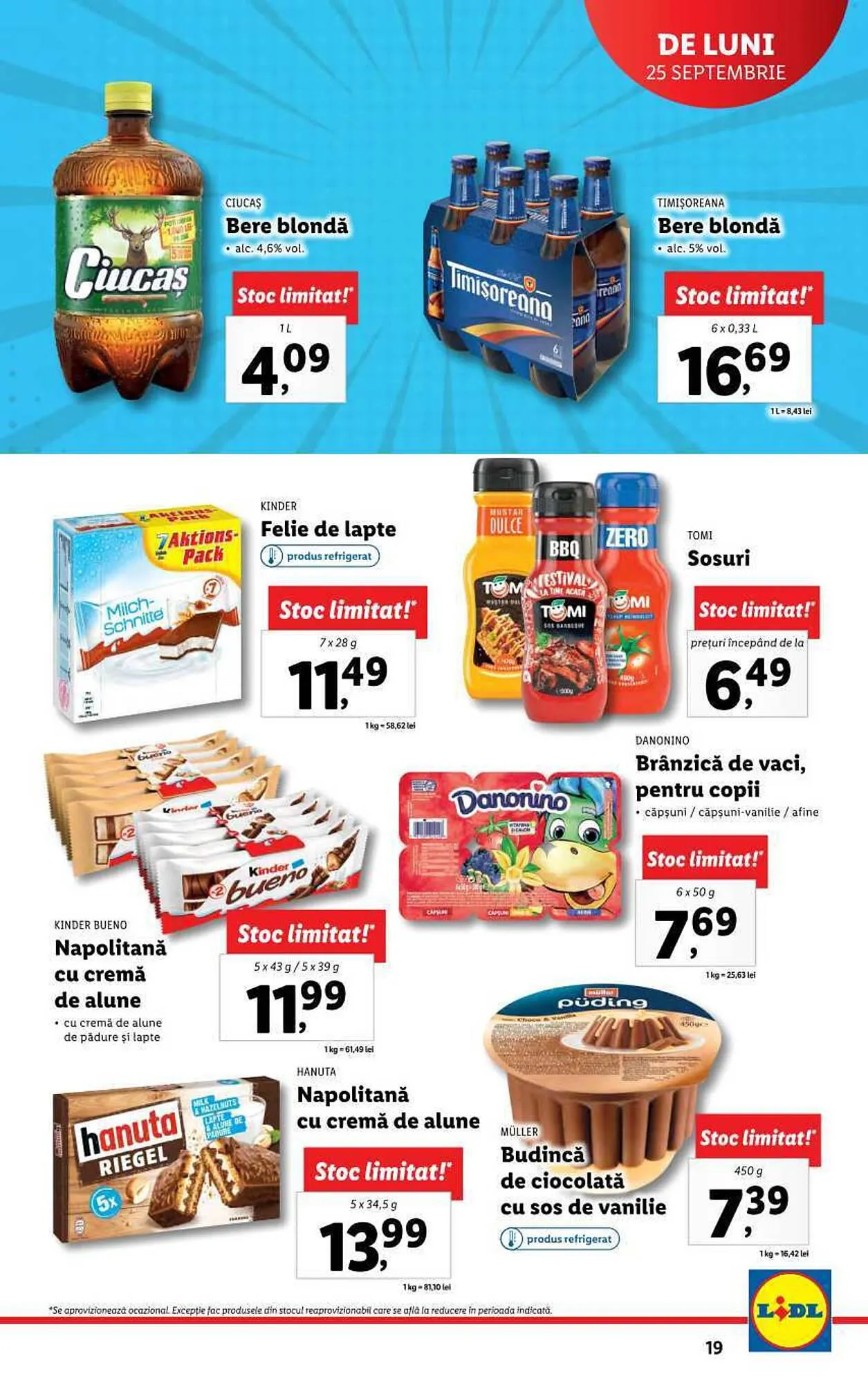 Catalog Lidl catalog de la 25 septembrie până la 1 octombrie 2023 - Revista Pagina 19