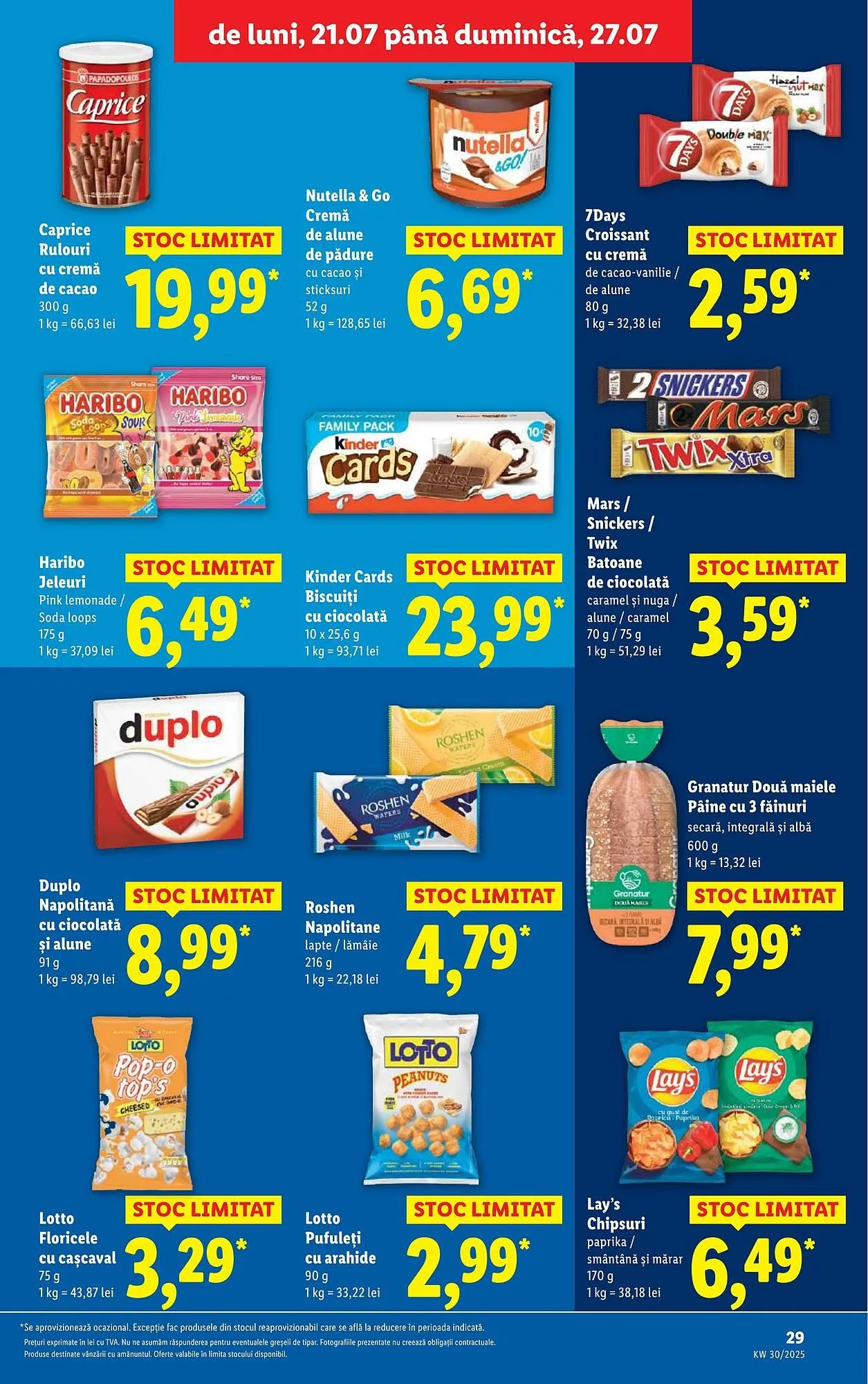 Catalog Catalog Lidl de la 21 iulie până la 27 iulie 2025 - Revista Pagina 29