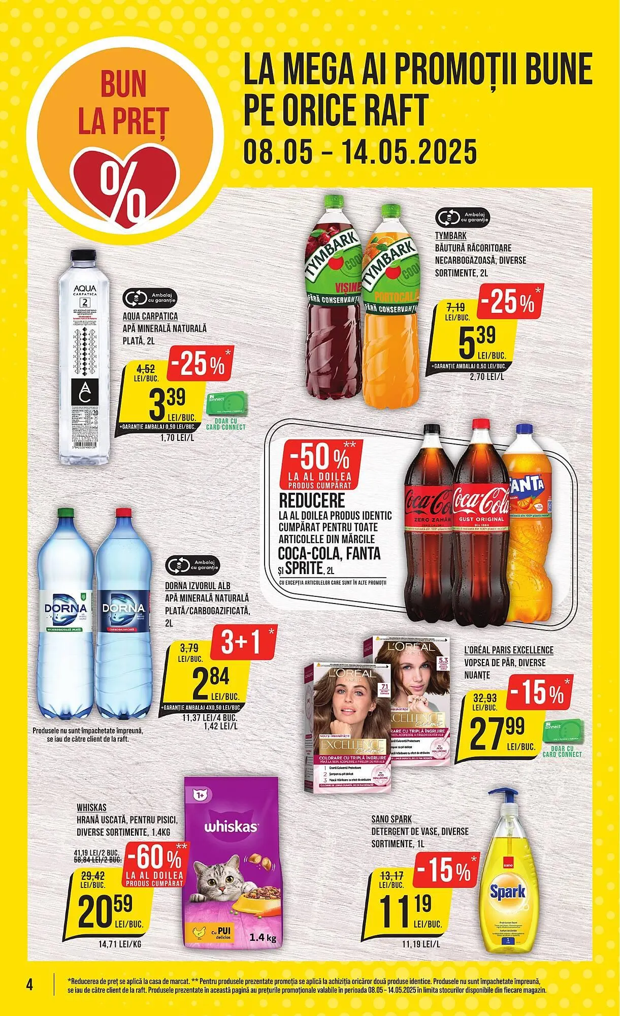 Catalog Catalog Mega Image de la 8 mai până la 14 mai 2025 - Revista Pagina 4