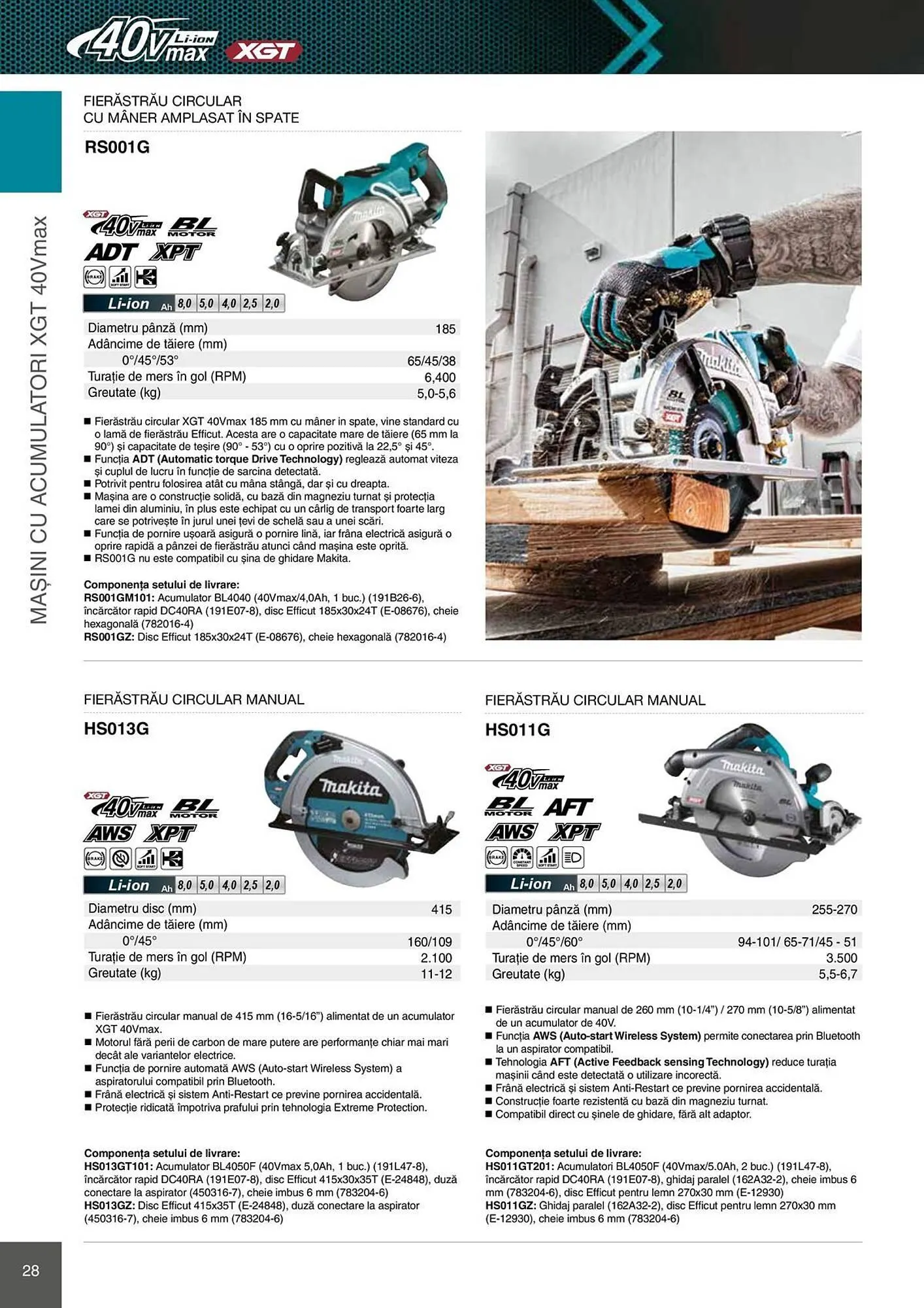 Catalog Catalog Makita de la 28 aprilie până la 31 decembrie 2026 - Revista Pagina 28