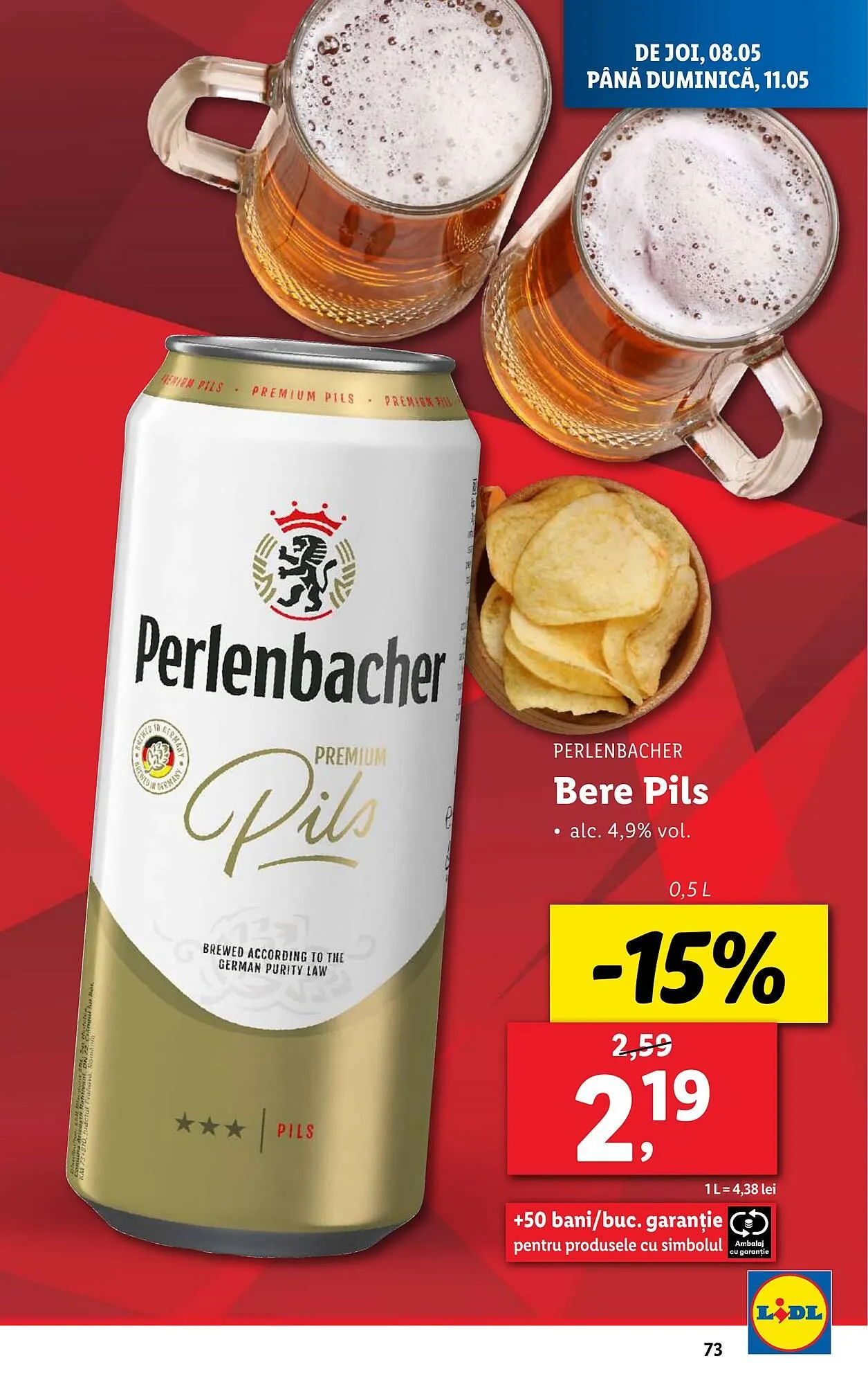 Catalog Catalog Lidl de la 5 mai până la 11 mai 2025 - Revista Pagina 73