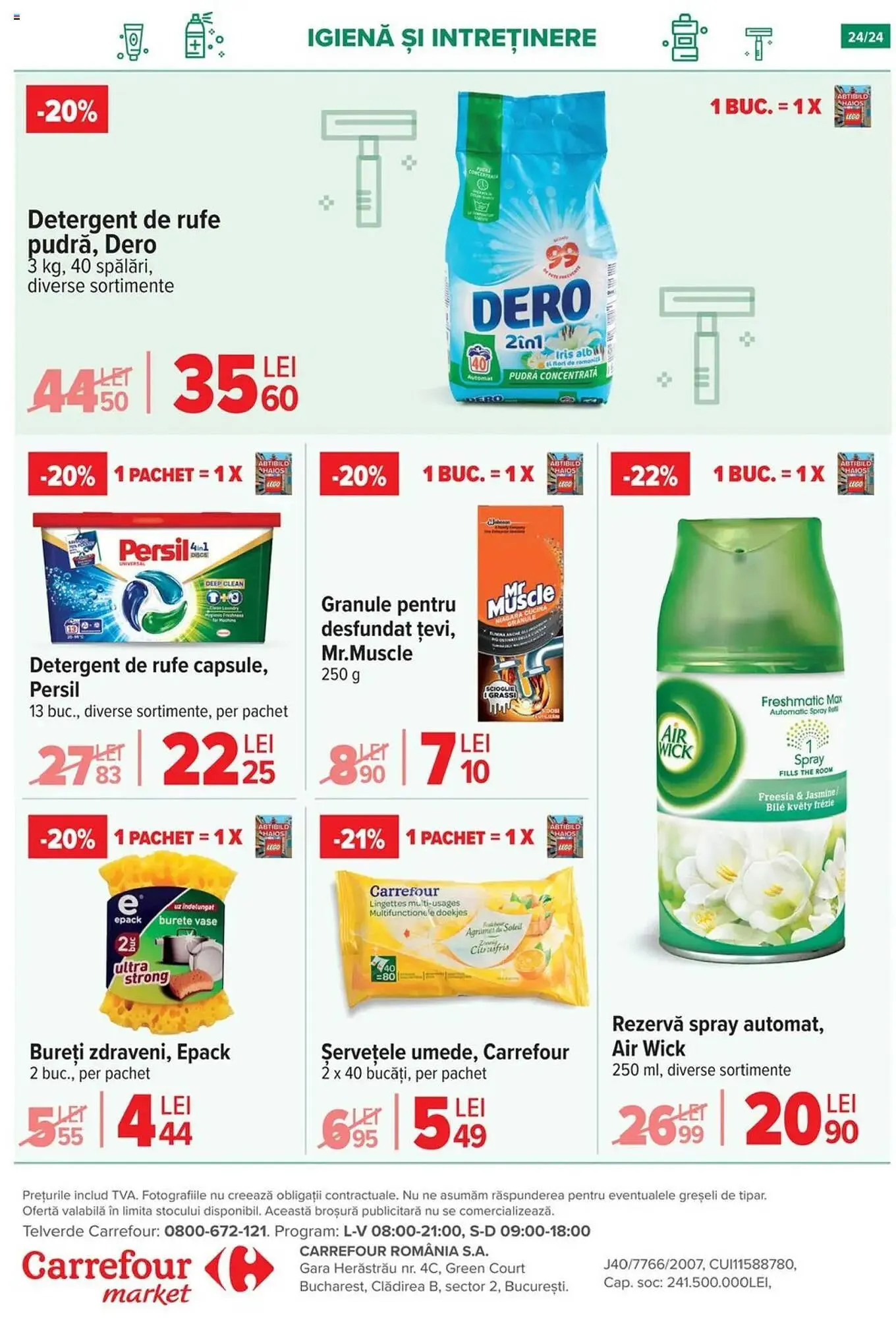 Catalog Catalog Carrefour Market de la 7 mai până la 20 mai 2025 - Revista Pagina 24