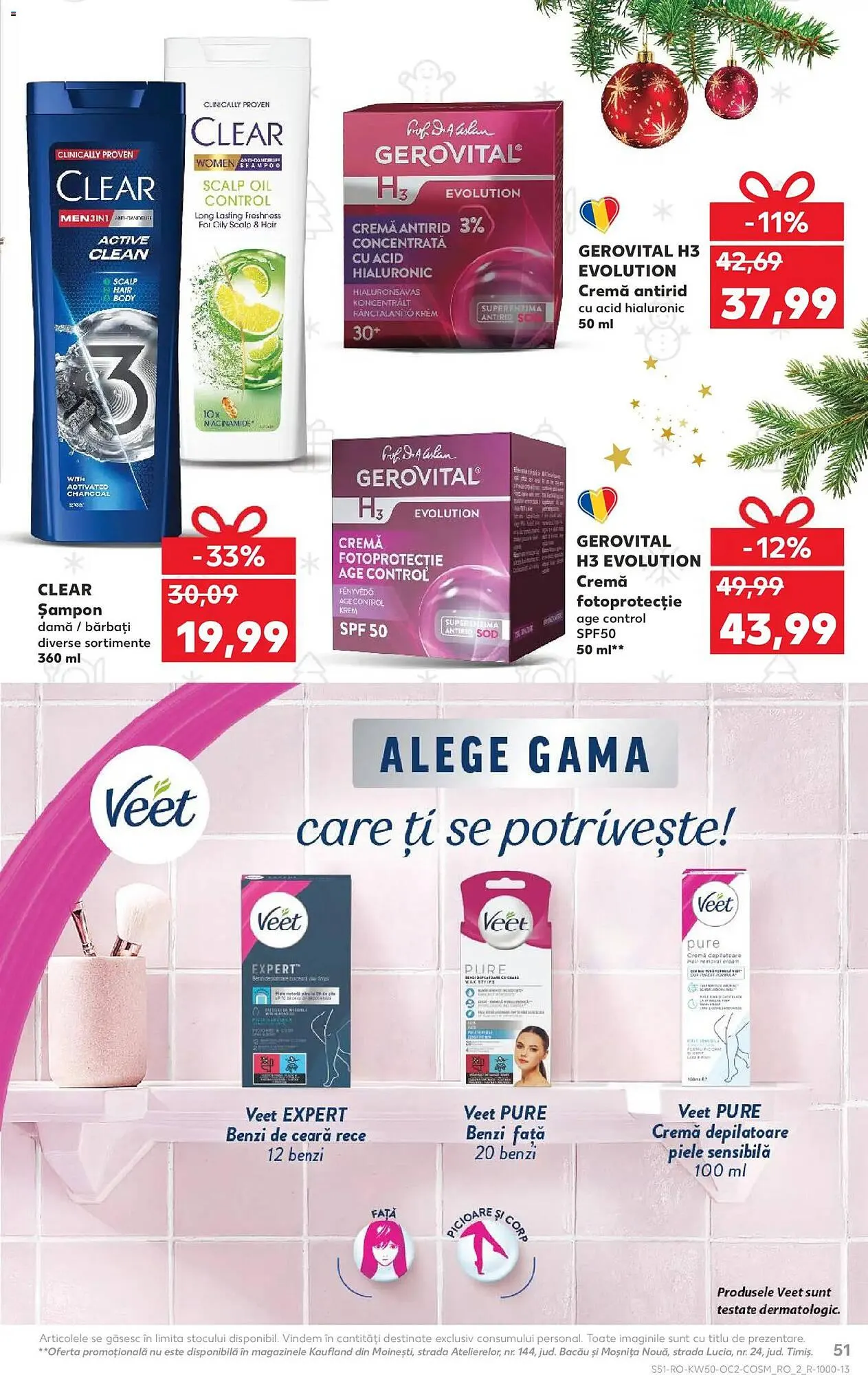 Catalog Catalog Kaufland de la 10 decembrie până la 16 decembrie 2025 - Revista Pagina 51