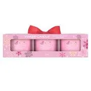 SNOWFLAKE KISSES Set 3 lumânări parfumate