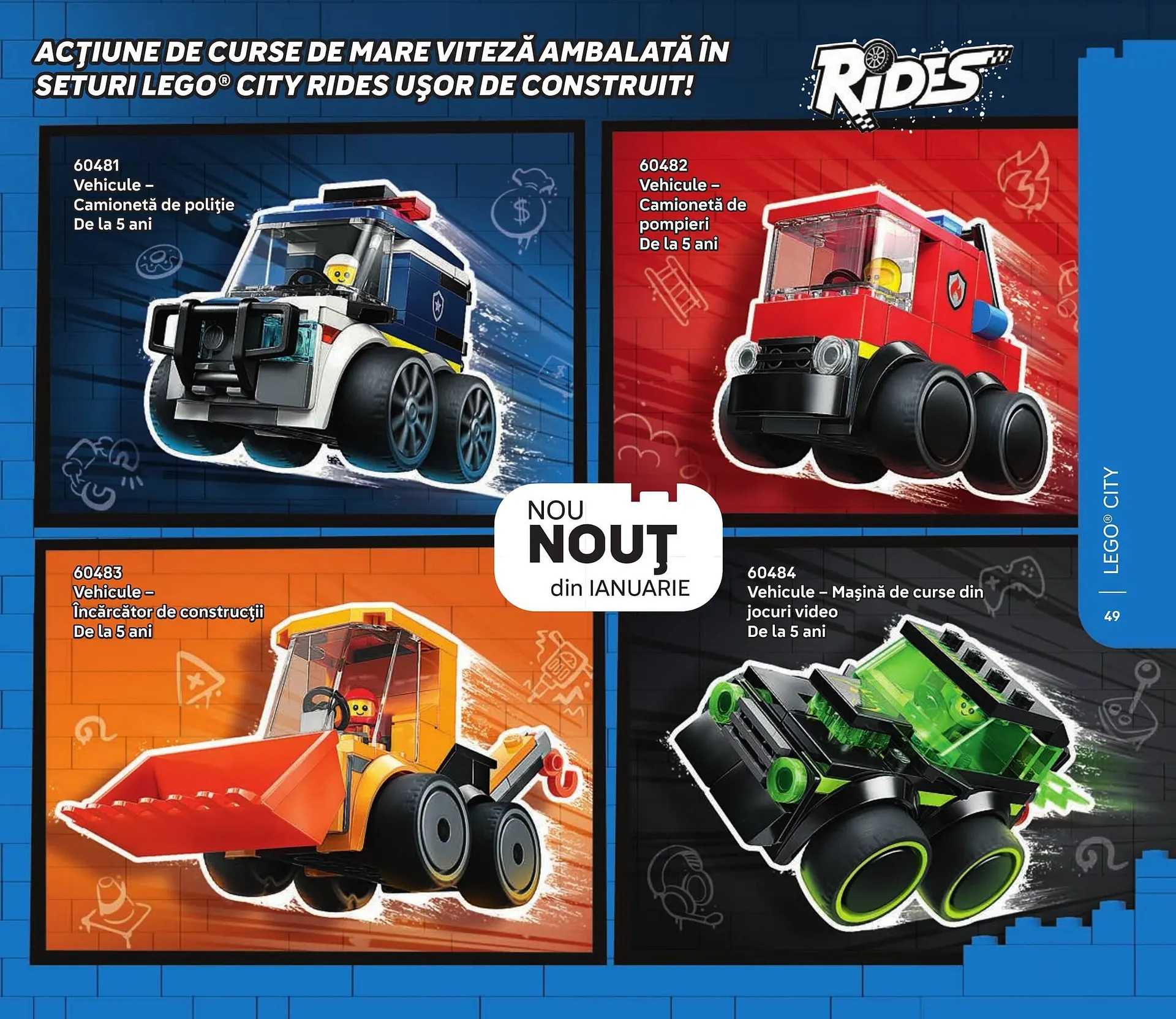 Catalog Catalog Lego de la 1 ianuarie până la 30 iunie 2026 - Revista Pagina 49