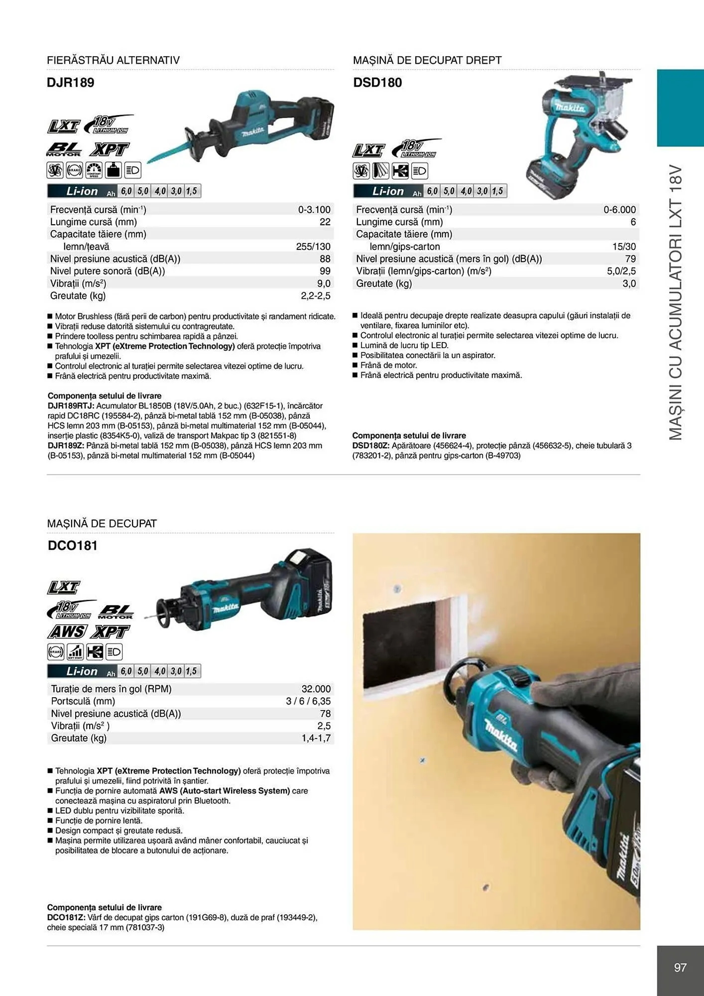 Catalog Catalog Makita de la 28 aprilie până la 31 decembrie 2026 - Revista Pagina 97