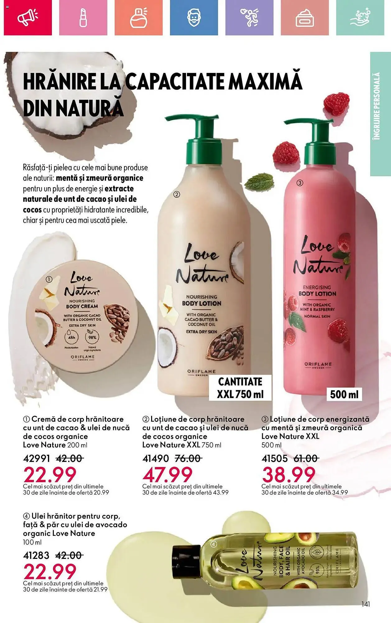 Catalog Catalog Oriflame de la 6 iulie până la 26 iulie 2025 - Revista Pagina 141