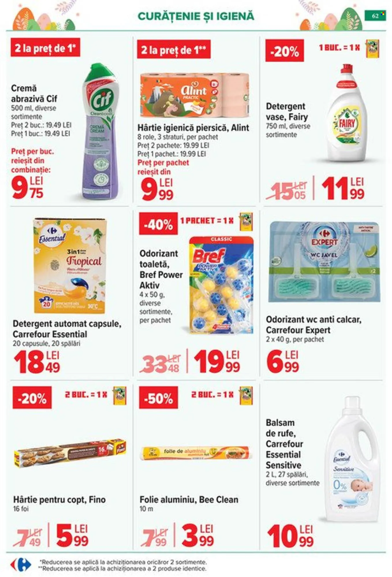Catalog Catalog Carrefour de la 25 martie până la 5 aprilie 2026 - Revista Pagina 66