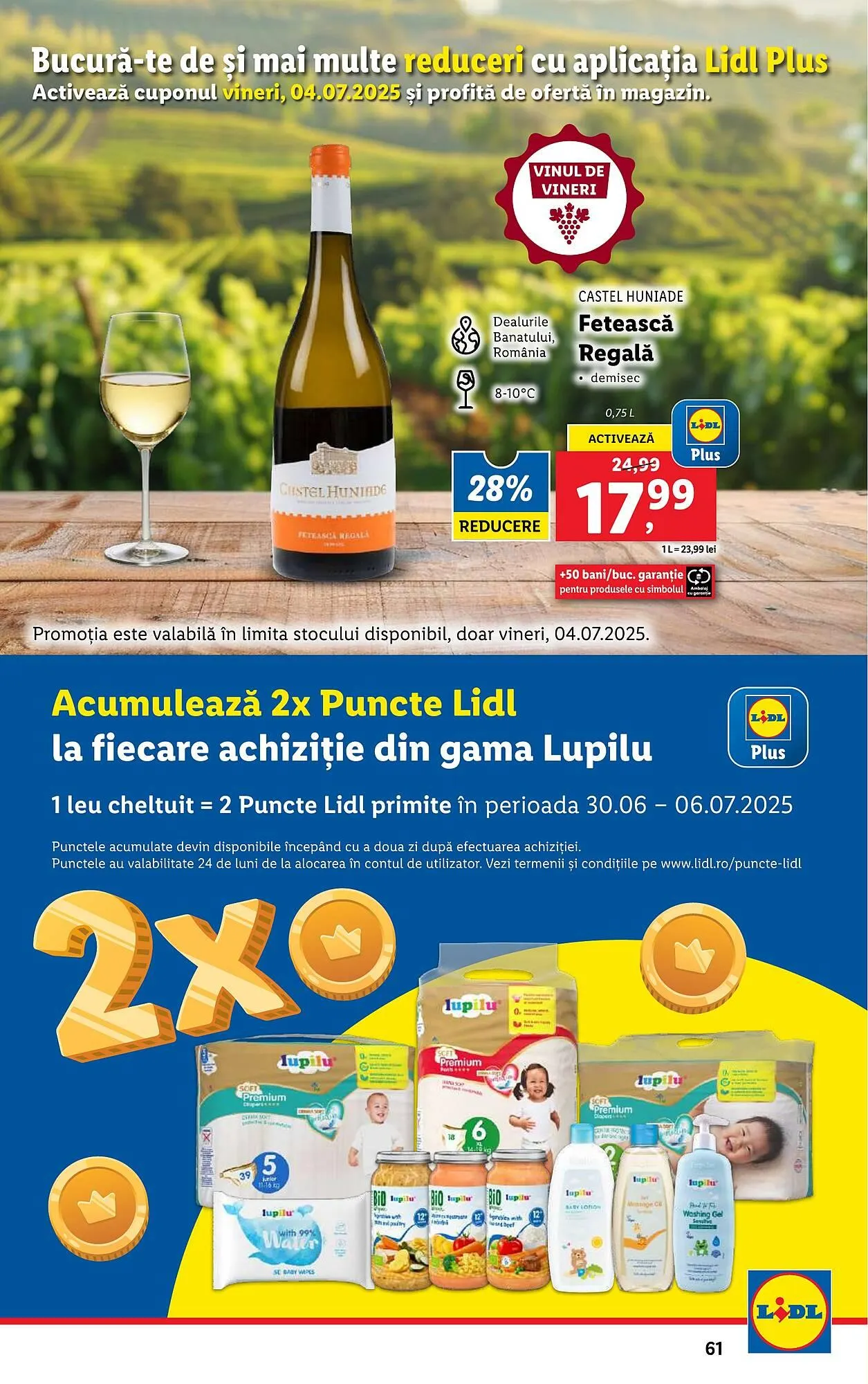 Catalog Catalog Lidl de la 30 iunie până la 6 iulie 2025 - Revista Pagina 61