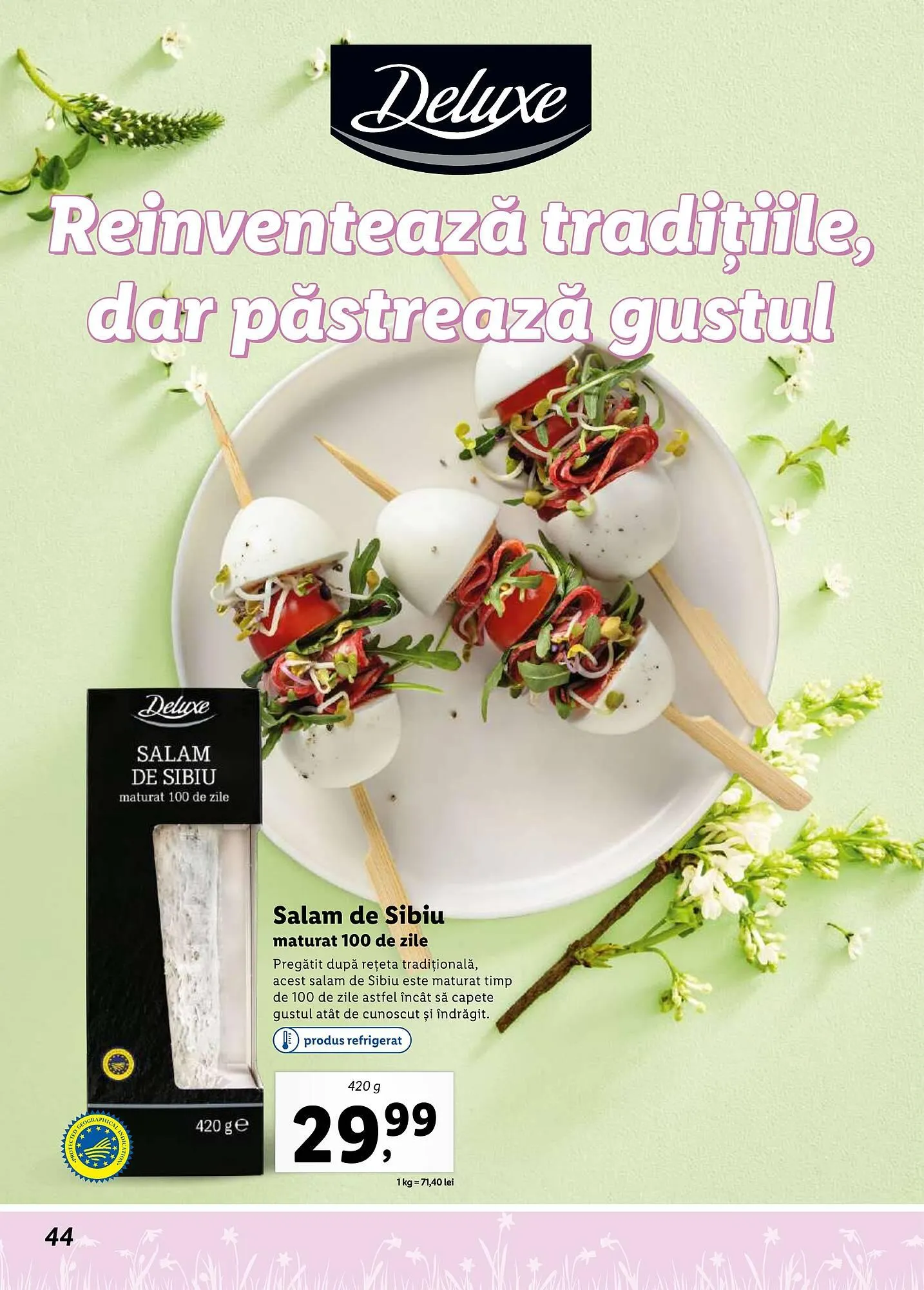 Catalog Catalog Lidl de la 24 martie până la 20 aprilie 2025 - Revista Pagina 44