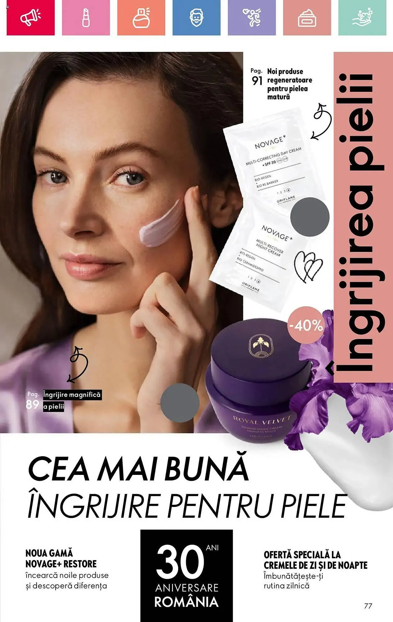Catalog Catalog Oriflame de la 19 ianuarie până la 8 februarie 2025 - Revista Pagina 77
