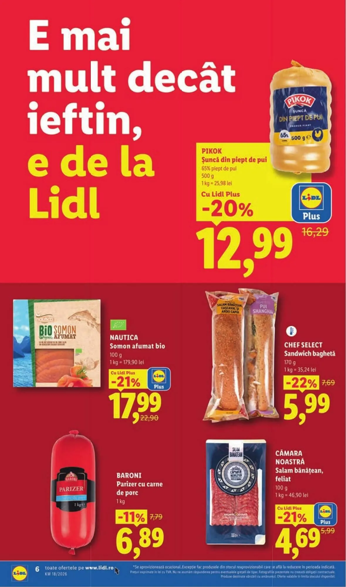 Catalog Catalog Lidl de la 27 aprilie până la 3 mai 2026 - Revista Pagina 6