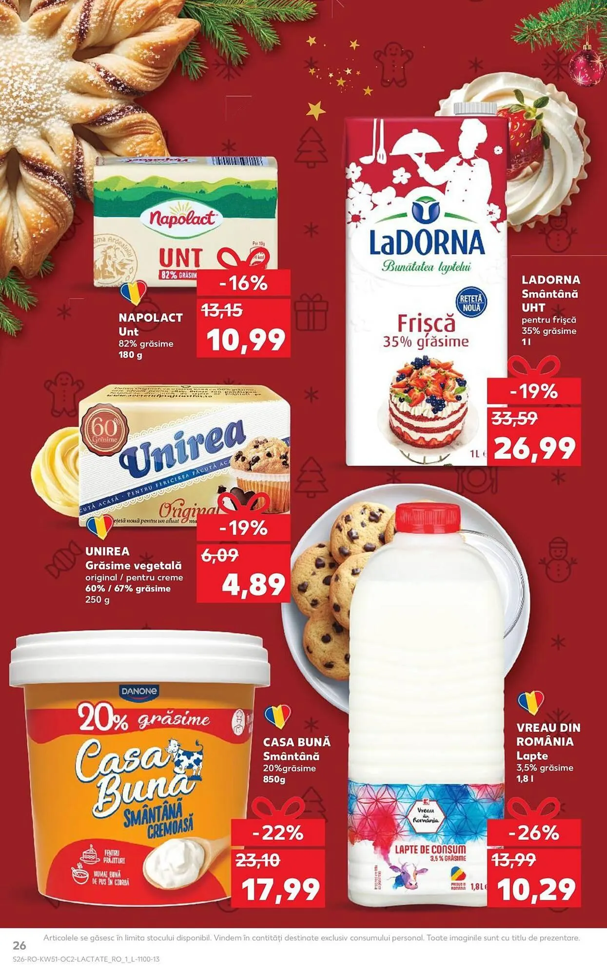 Catalog Catalog Kaufland de la 17 decembrie până la 23 decembrie 2025 - Revista Pagina 26