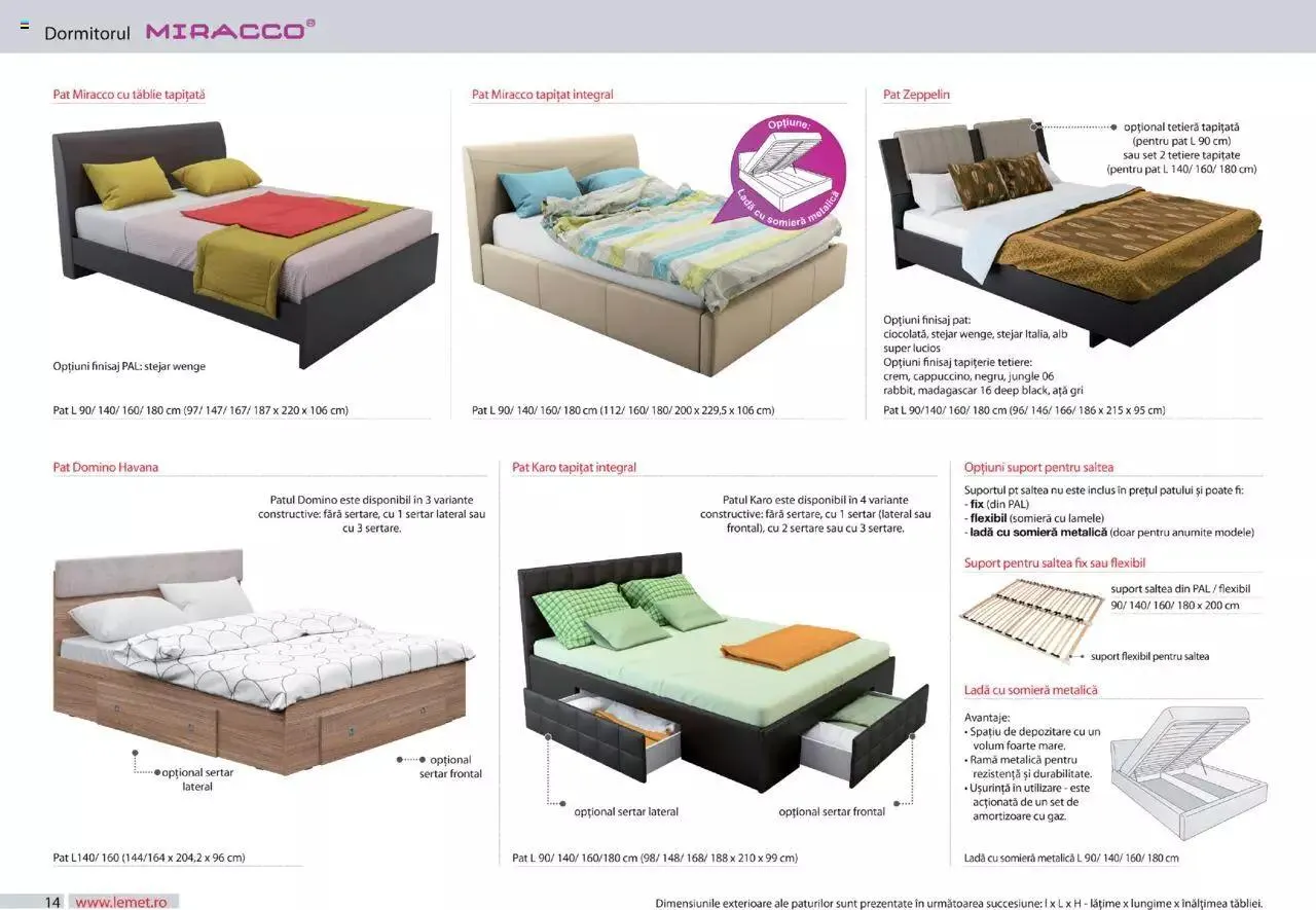 Catalog Lem’s - Dormitor Miracco de la 1 septembrie până la 31 decembrie 2023 - Revista Pagina 14