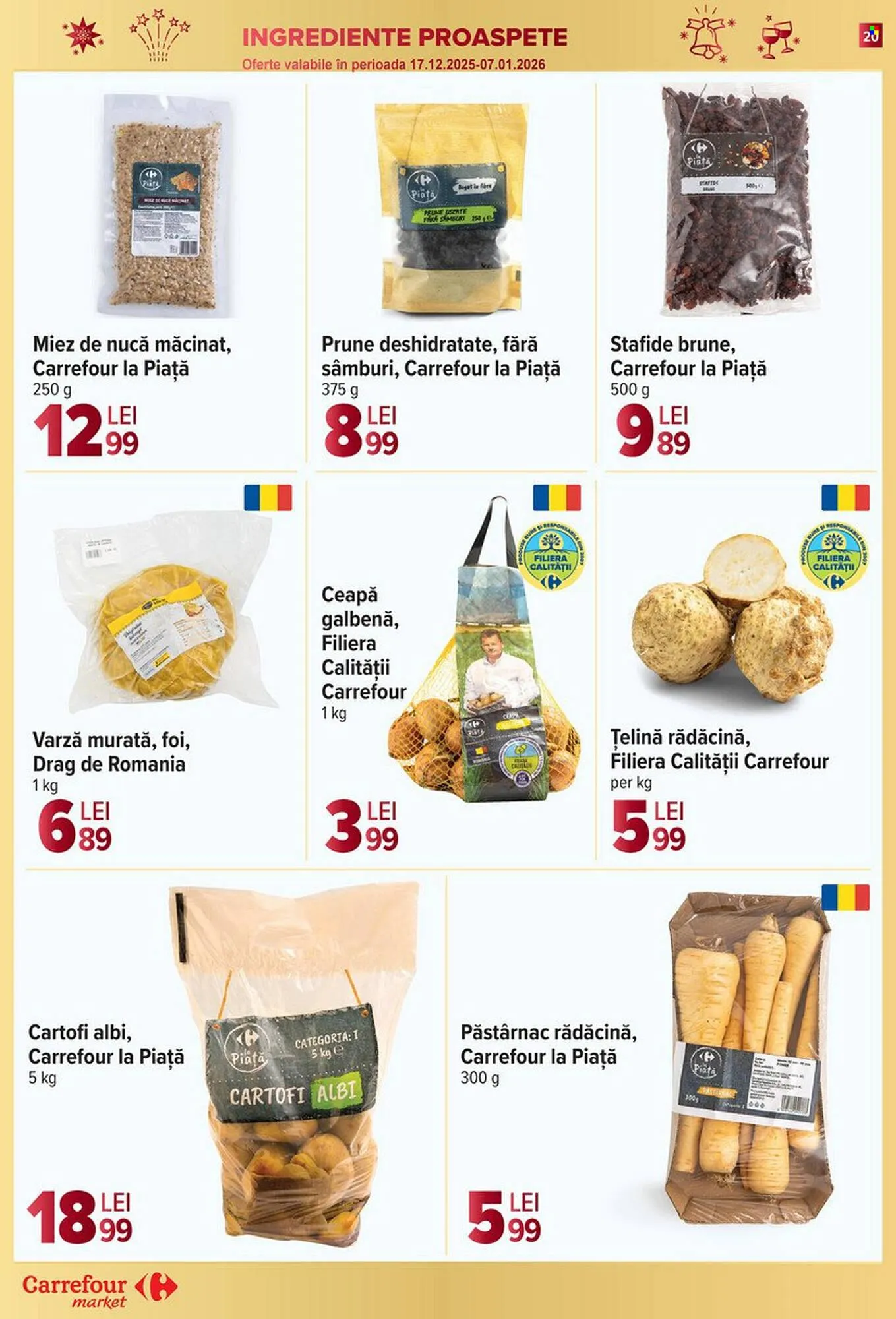 Catalog Catalog Carrefour Market de la 17 decembrie până la 26 decembrie 2025 - Revista Pagina 20