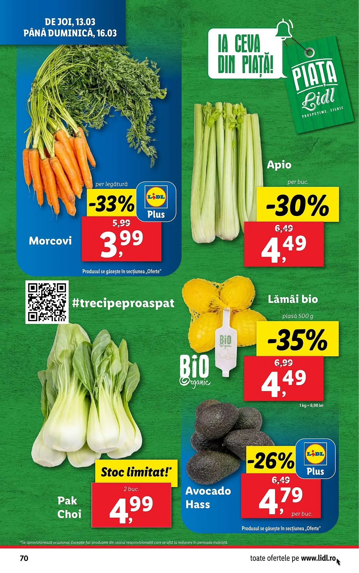 Catalog Catalog Lidl de la 10 martie până la 16 martie 2025 - Revista Pagina 70