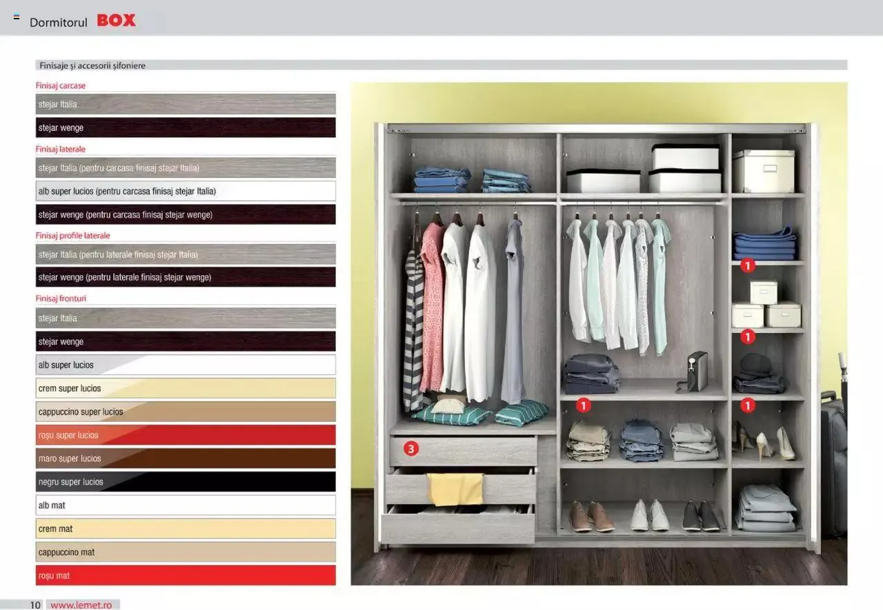 Catalog Lem’s catalog - Dormitor Box de la 1 septembrie până la 31 decembrie 2023 - Revista Pagina 10