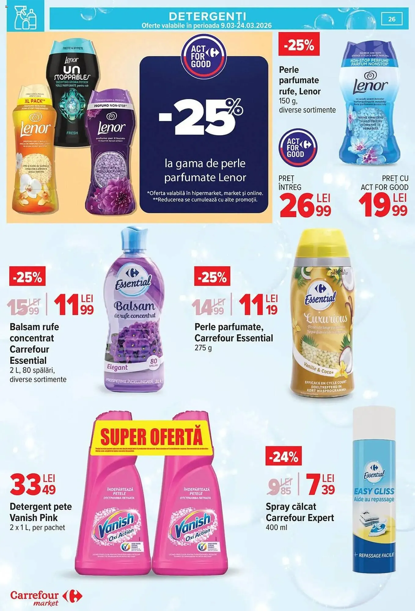 Catalog Catalog Carrefour Market de la 9 martie până la 17 martie 2026 - Revista Pagina 30