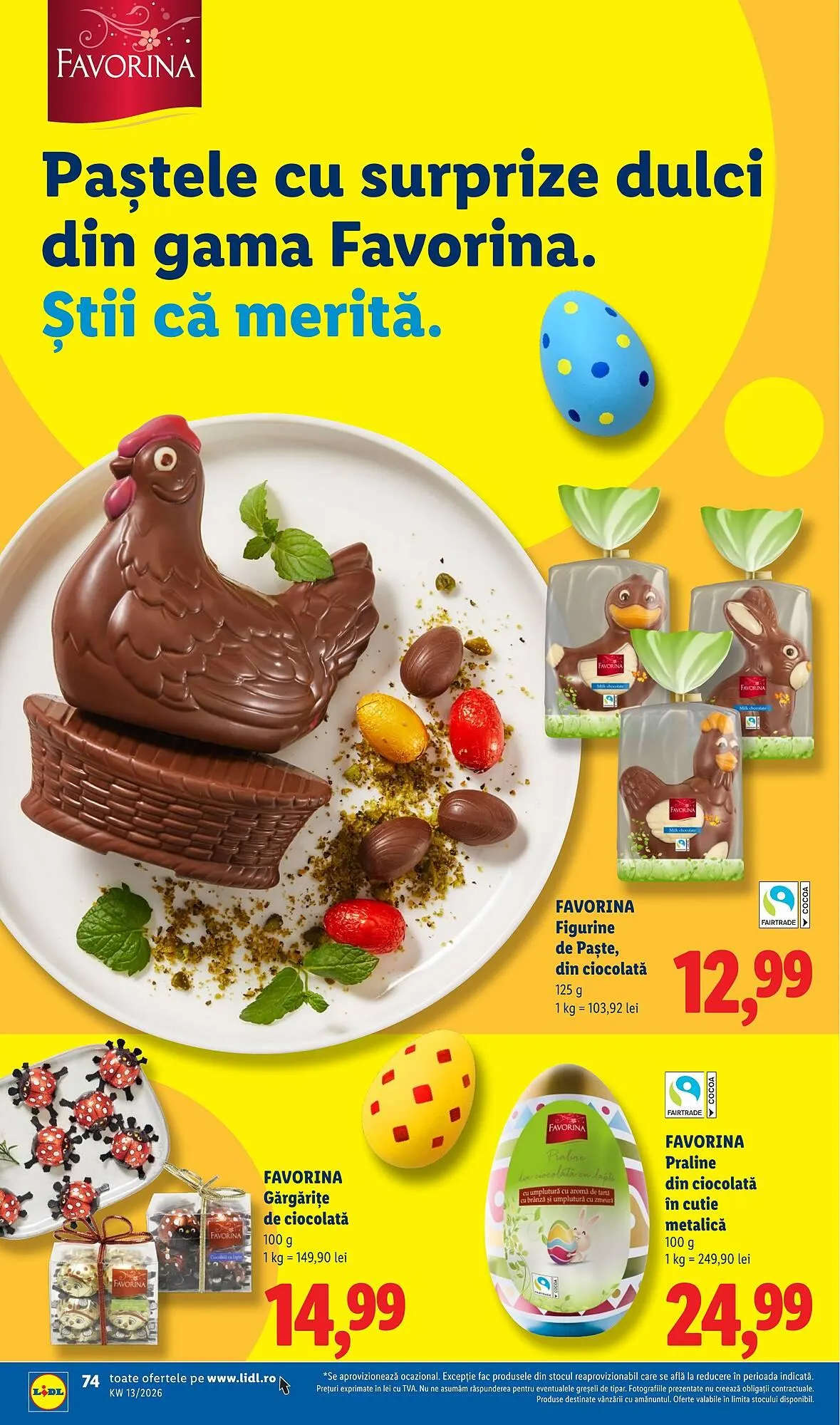 Catalog Catalog Lidl de la 23 martie până la 29 martie 2026 - Revista Pagina 74