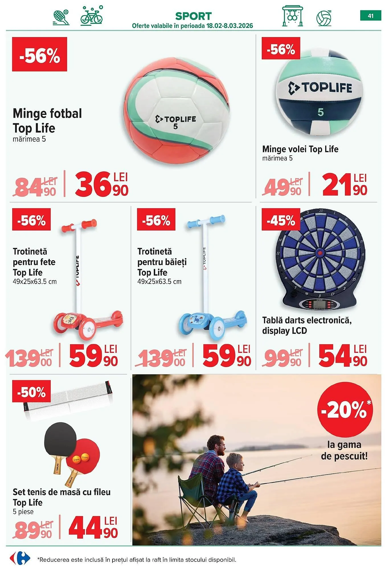 Catalog Catalog Carrefour de la 18 februarie până la 24 februarie 2026 - Revista Pagina 43