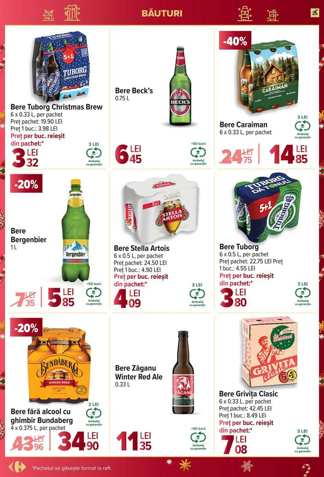 Catalog Catalog Carrefour de la 17 decembrie până la 26 decembrie 2025 - Revista Pagina 28