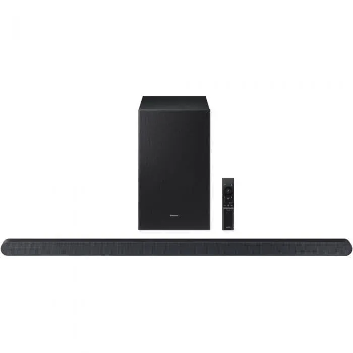 Soundbar Samsung HW-B650D, 3.1ch, 370W, Bluetooth, Subwoofer wireless, Dolby Digital, Negru
