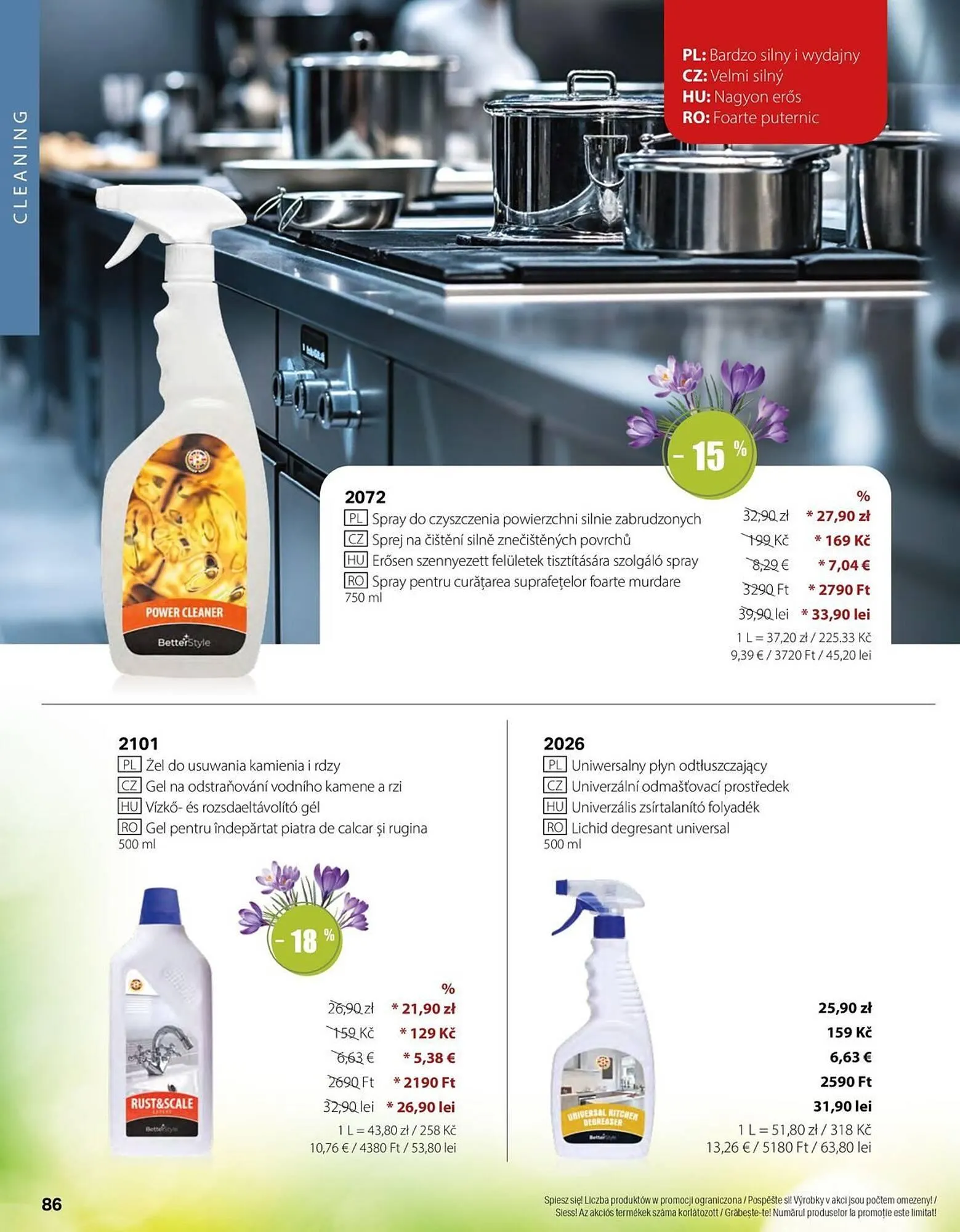 Catalog Catalog BetterStyle de la 1 aprilie până la 30 aprilie 2026 - Revista Pagina 86