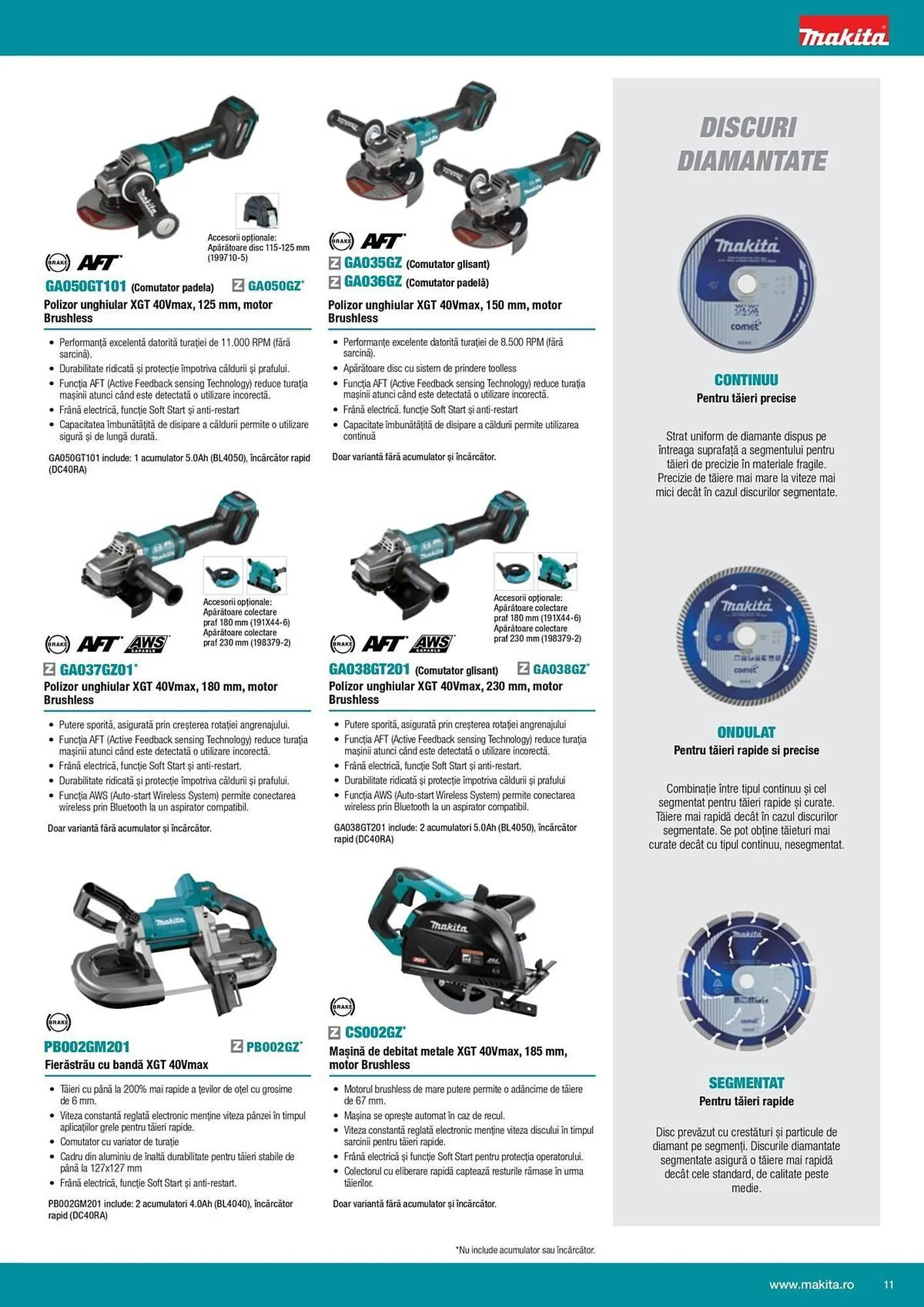 Catalog Catalog Makita de la 11 aprilie până la 28 octombrie 2025 - Revista Pagina 11