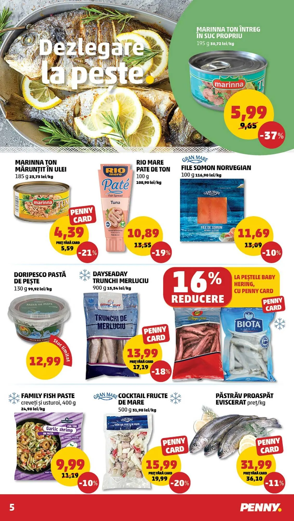 Catalog Catalog Penny de la 19 noiembrie până la 25 noiembrie 2025 - Revista Pagina 5