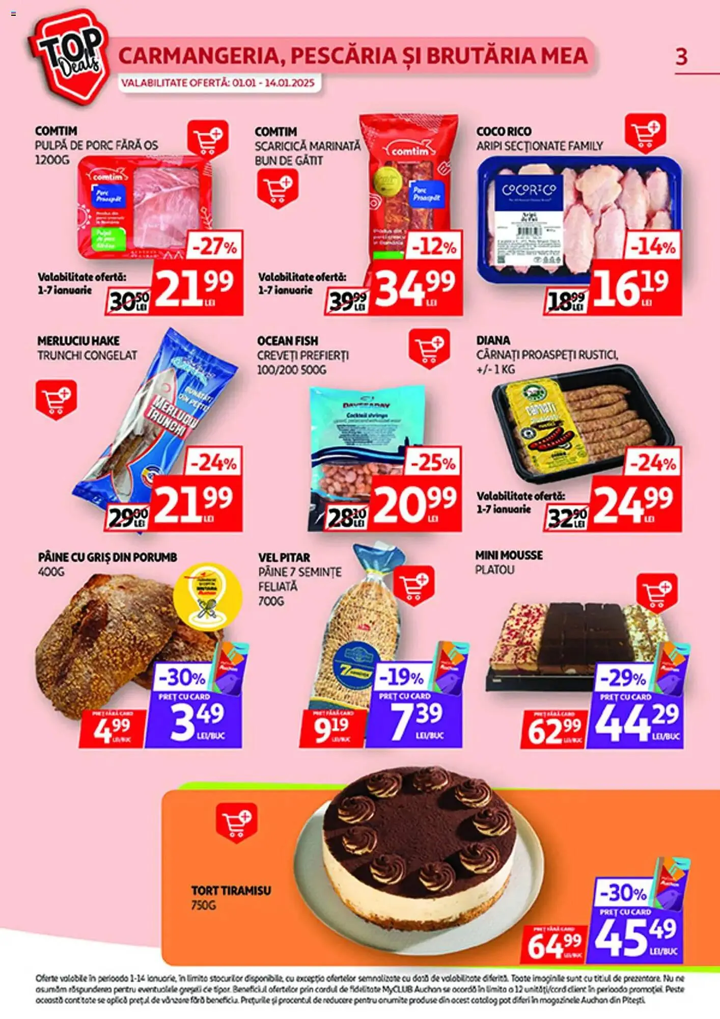 Catalog Catalog Auchan de la 1 ianuarie până la 14 ianuarie 2025 - Revista Pagina 3