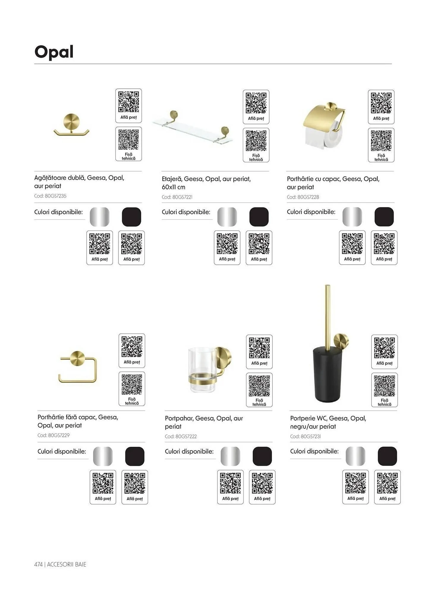 Catalog Catalog Romstal de la 1 aprilie până la 31 decembrie 2026 - Revista Pagina 474