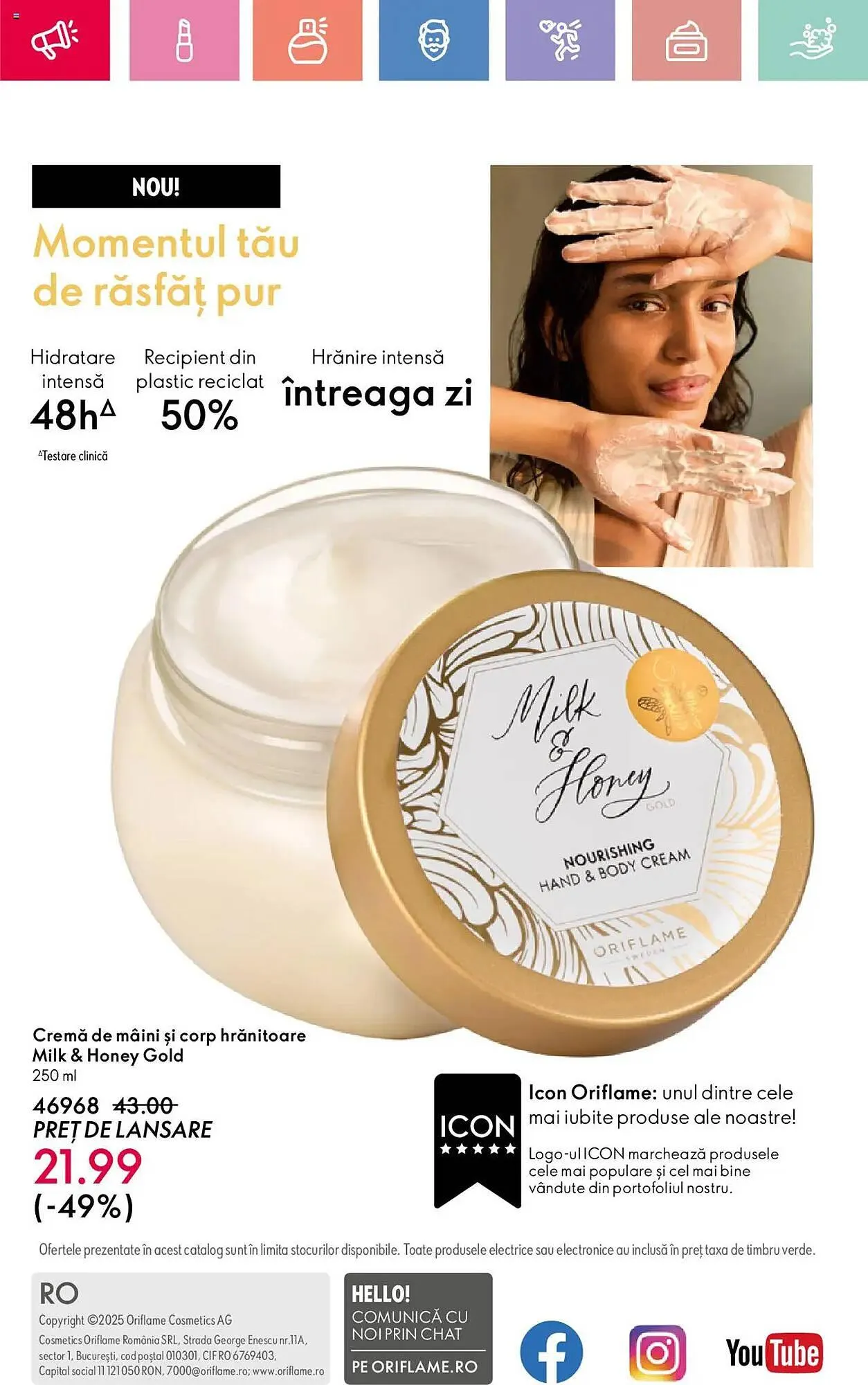 Catalog Catalog Oriflame de la 19 ianuarie până la 8 februarie 2025 - Revista Pagina 328