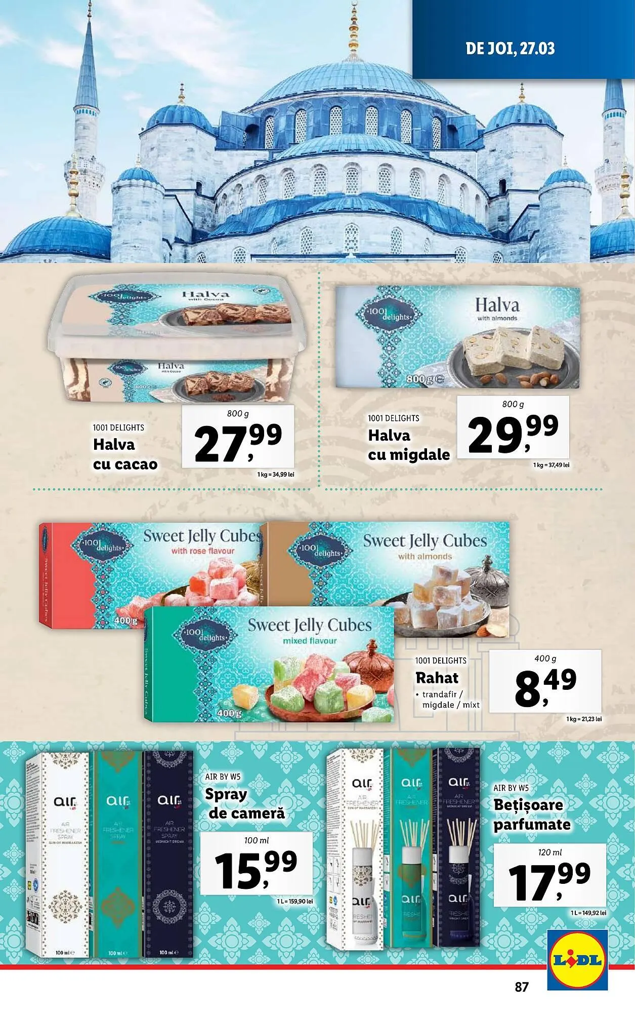 Catalog Catalog Lidl de la 24 martie până la 30 martie 2025 - Revista Pagina 87