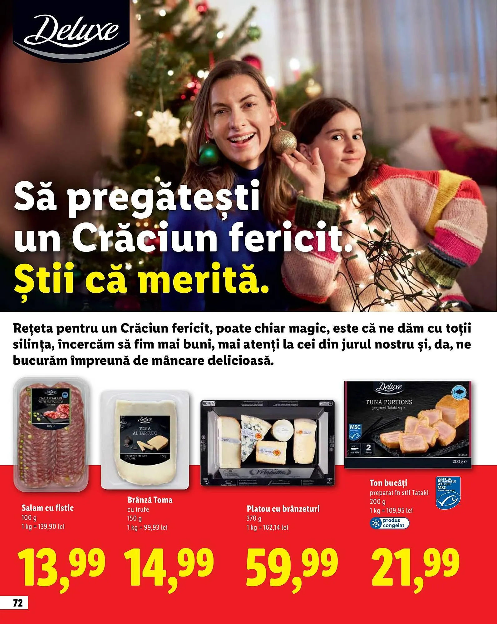 Catalog Catalog Lidl de la 15 octombrie până la 31 decembrie 2025 - Revista Pagina 72