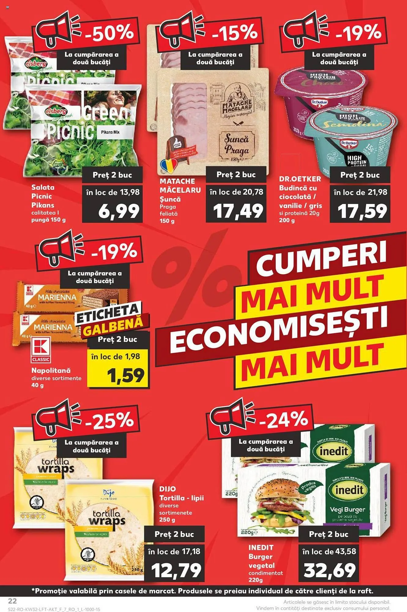 Catalog Kaufland catalog de la 9 august până la 15 august 2023 - Revista Pagina 22