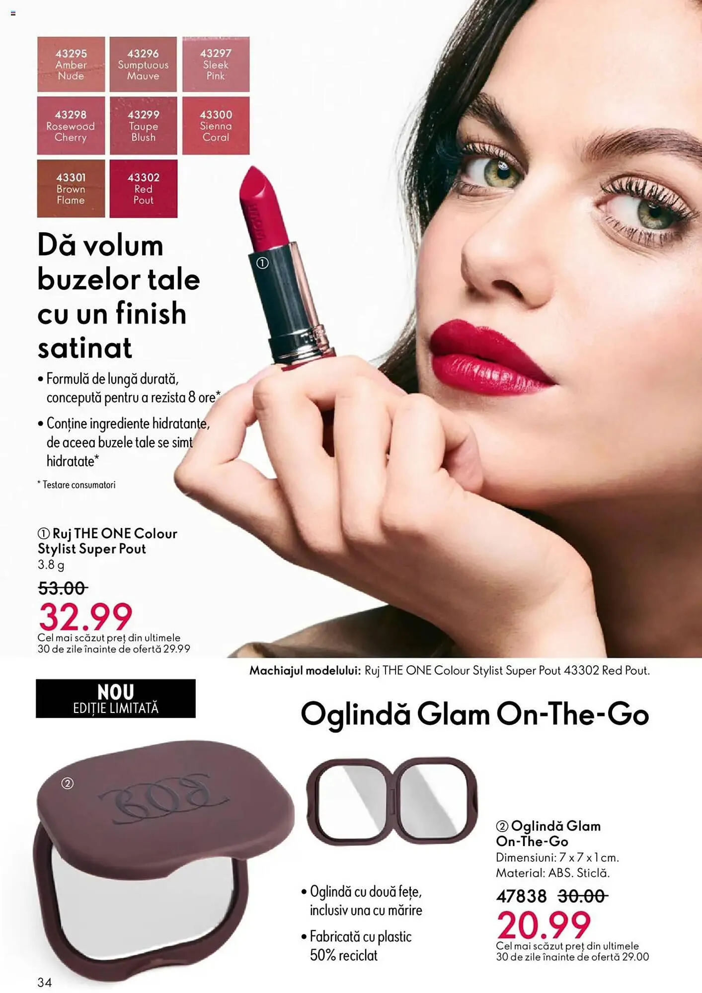 Catalog Catalog Oriflame de la 22 octombrie până la 11 noiembrie 2025 - Revista Pagina 34