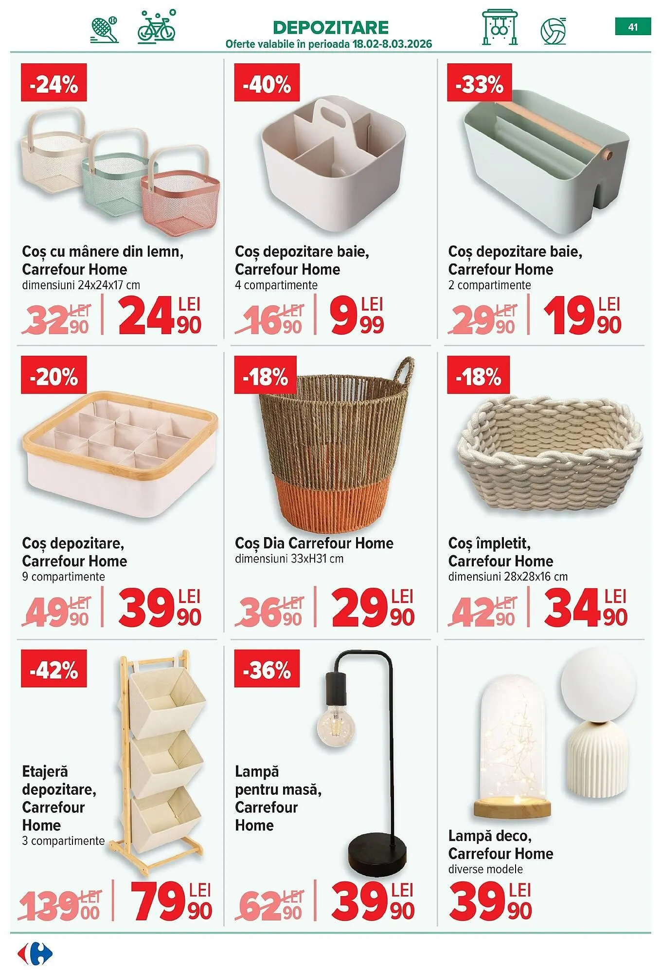Catalog Catalog Carrefour de la 25 februarie până la 8 martie 2026 - Revista Pagina 44